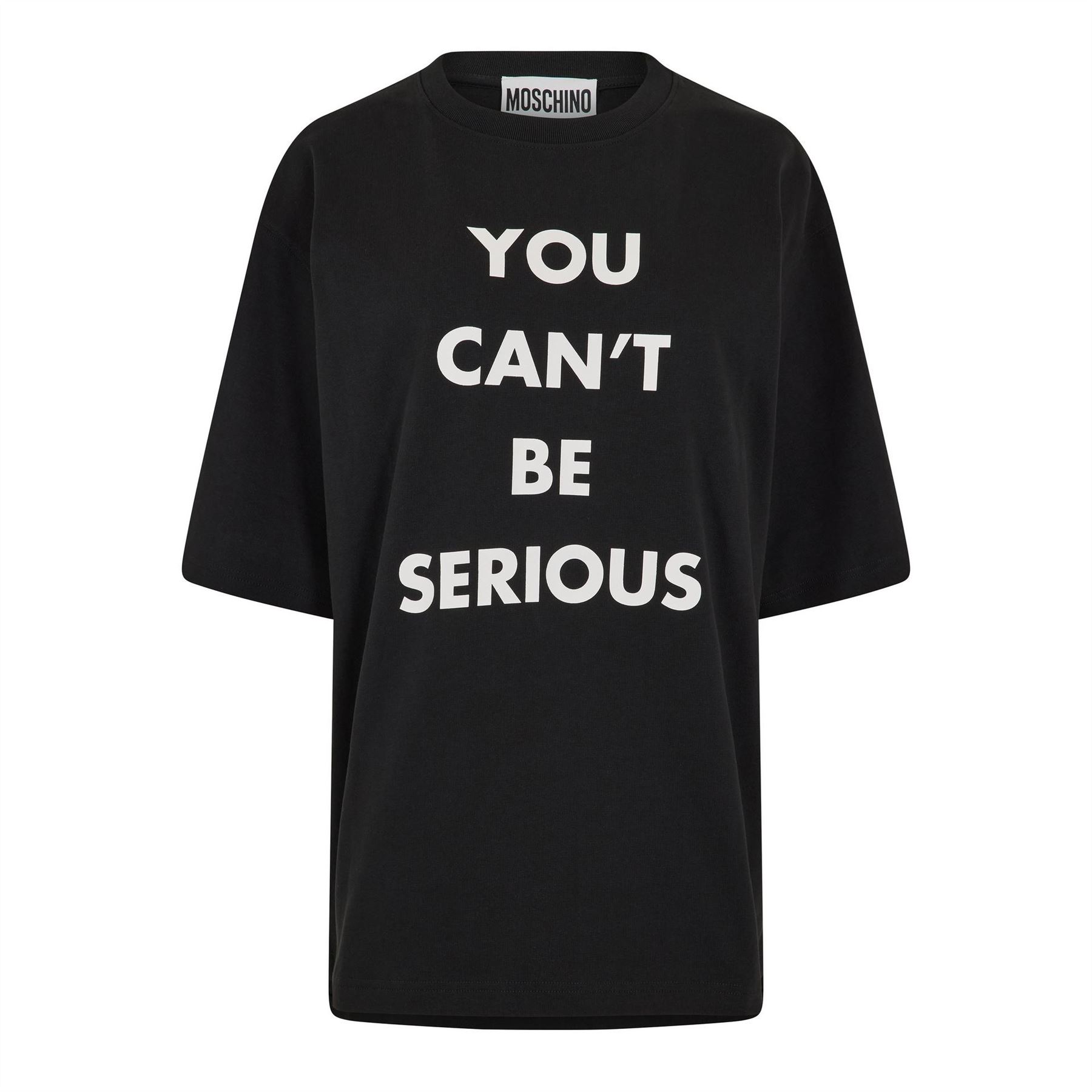 Moschino Womens Shirt Dress in Black