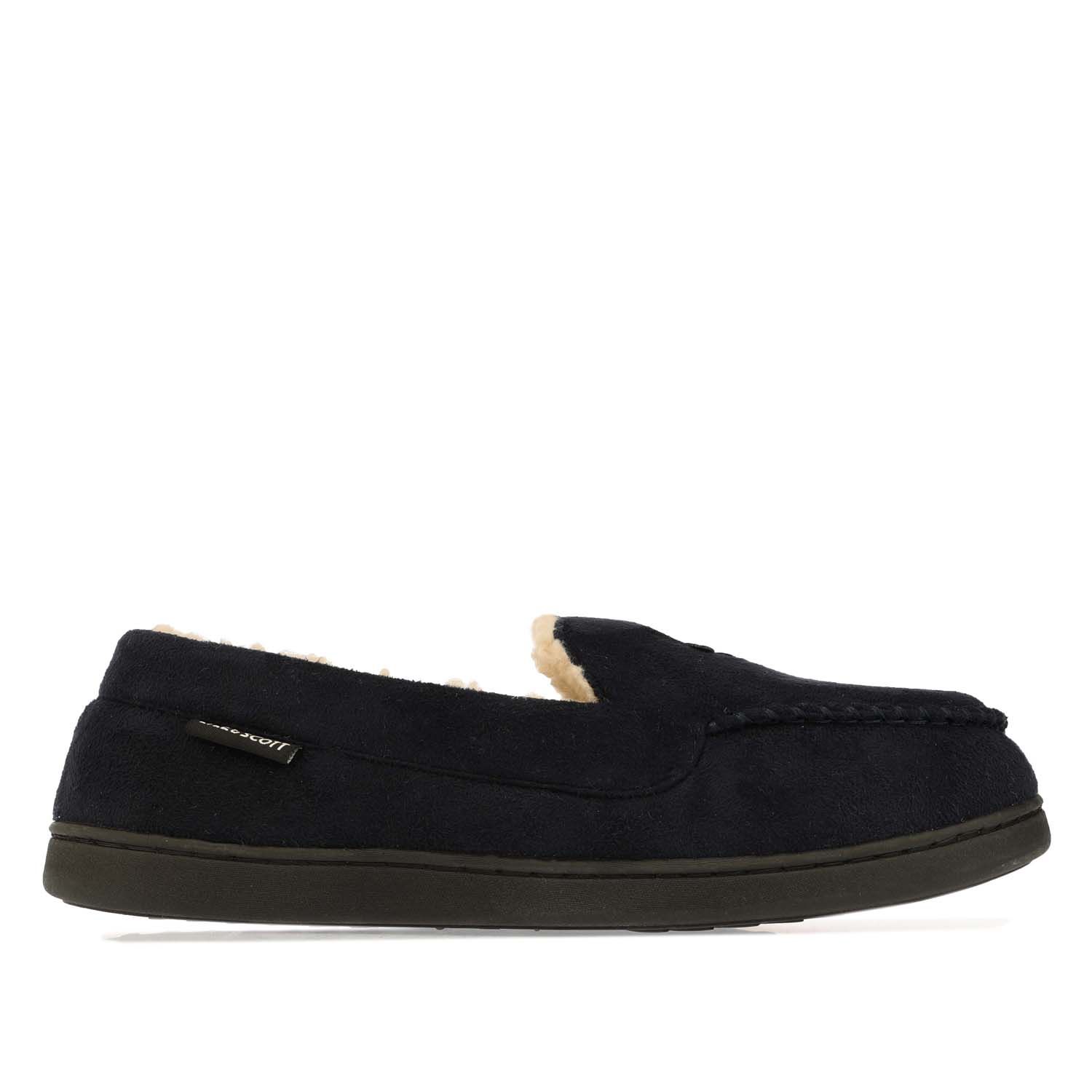 Lyle And Scott Men's Aspen Moccasin Slipper - Navy - 9 (43) - Image 3
