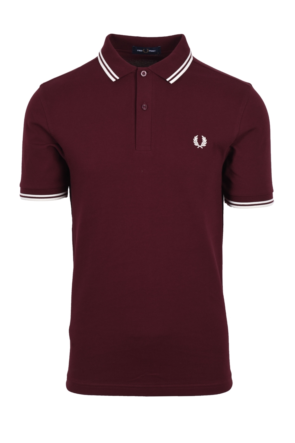 Fred Perry Twin Tipped Poloshirt in Bourgogne