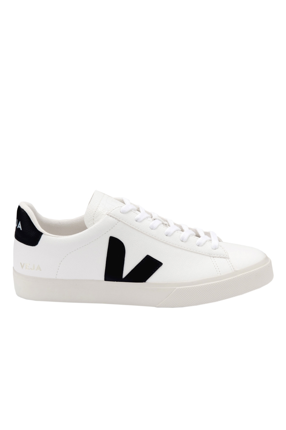Veja Men's White Campo Leather Trainers In Cotton/Leather, Size 9 - Image 6