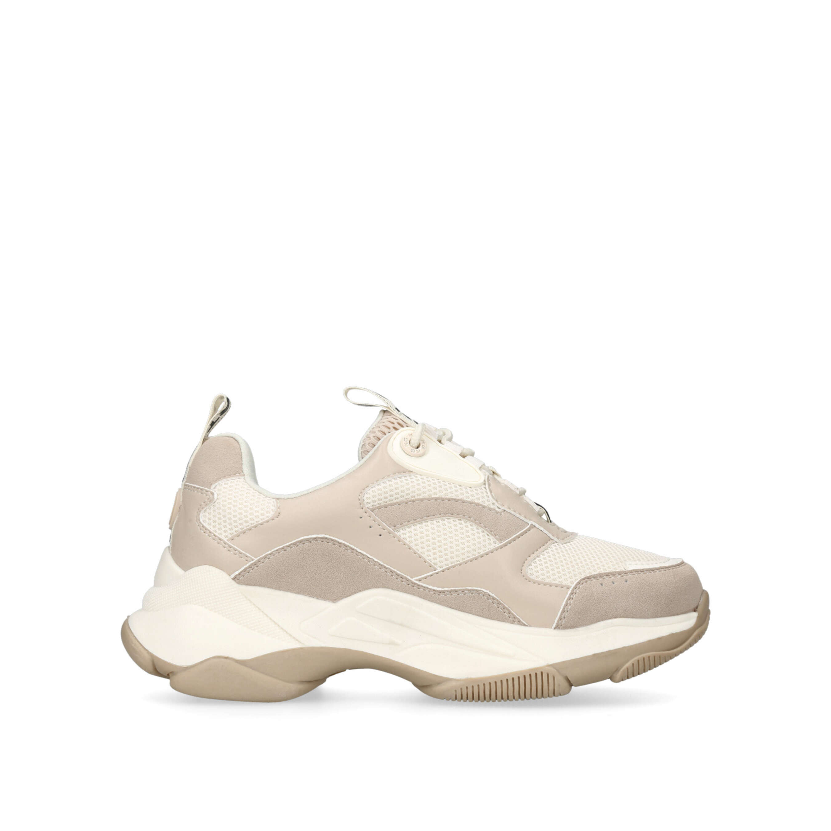 KG Kurt Geiger Womens Lila Lace Up Sneakers - White Fabric - Size UK 6