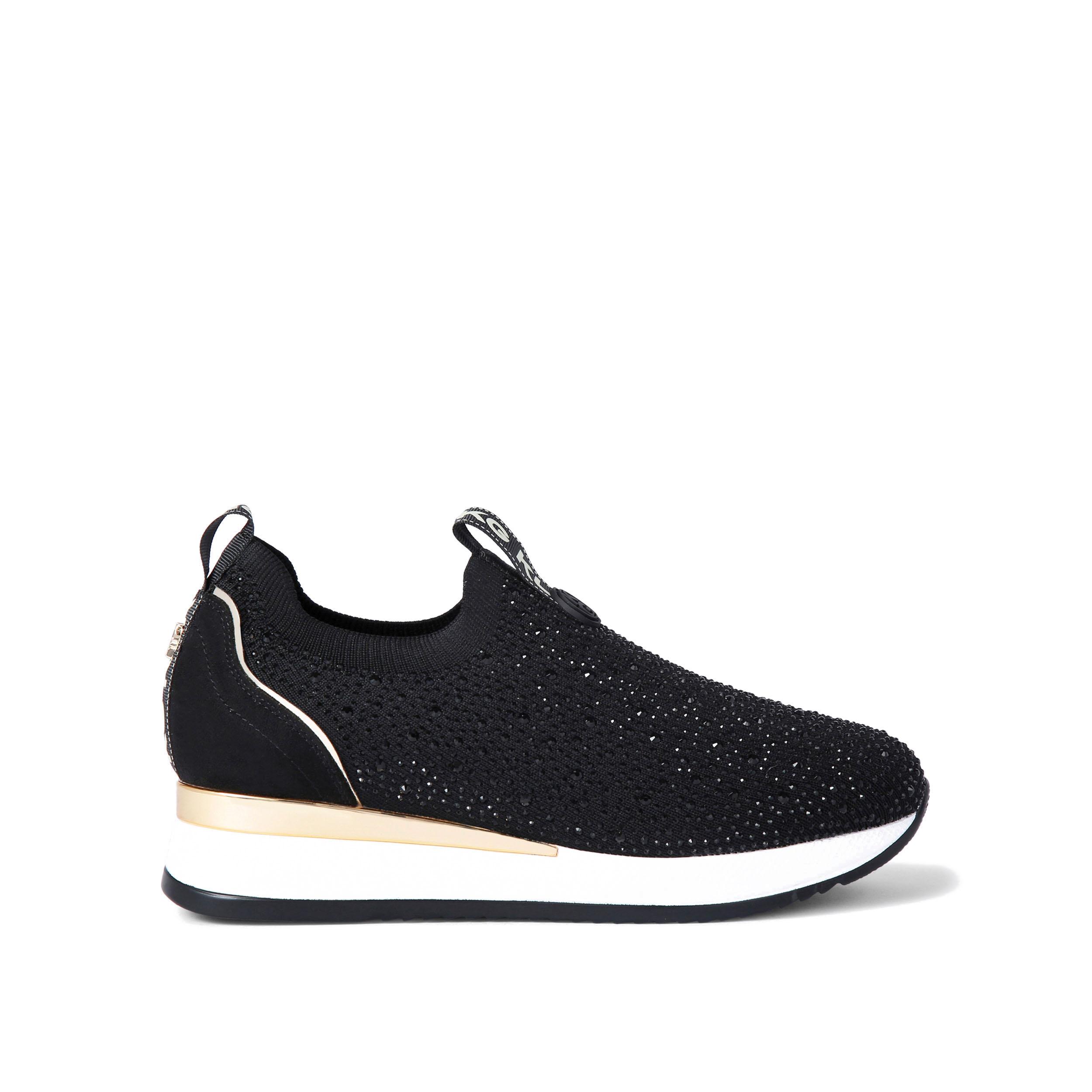 Kg Kurt Geiger Black Lara Trainers - Image 2