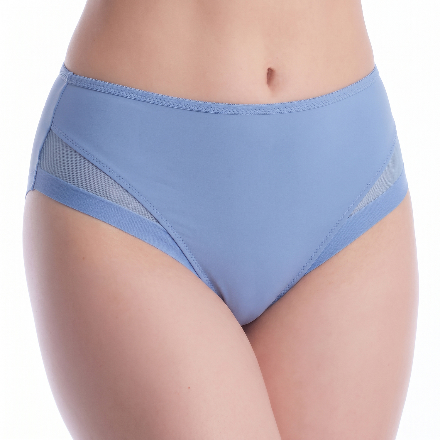 Ruimvallende damesonderbroek met tule D0A63