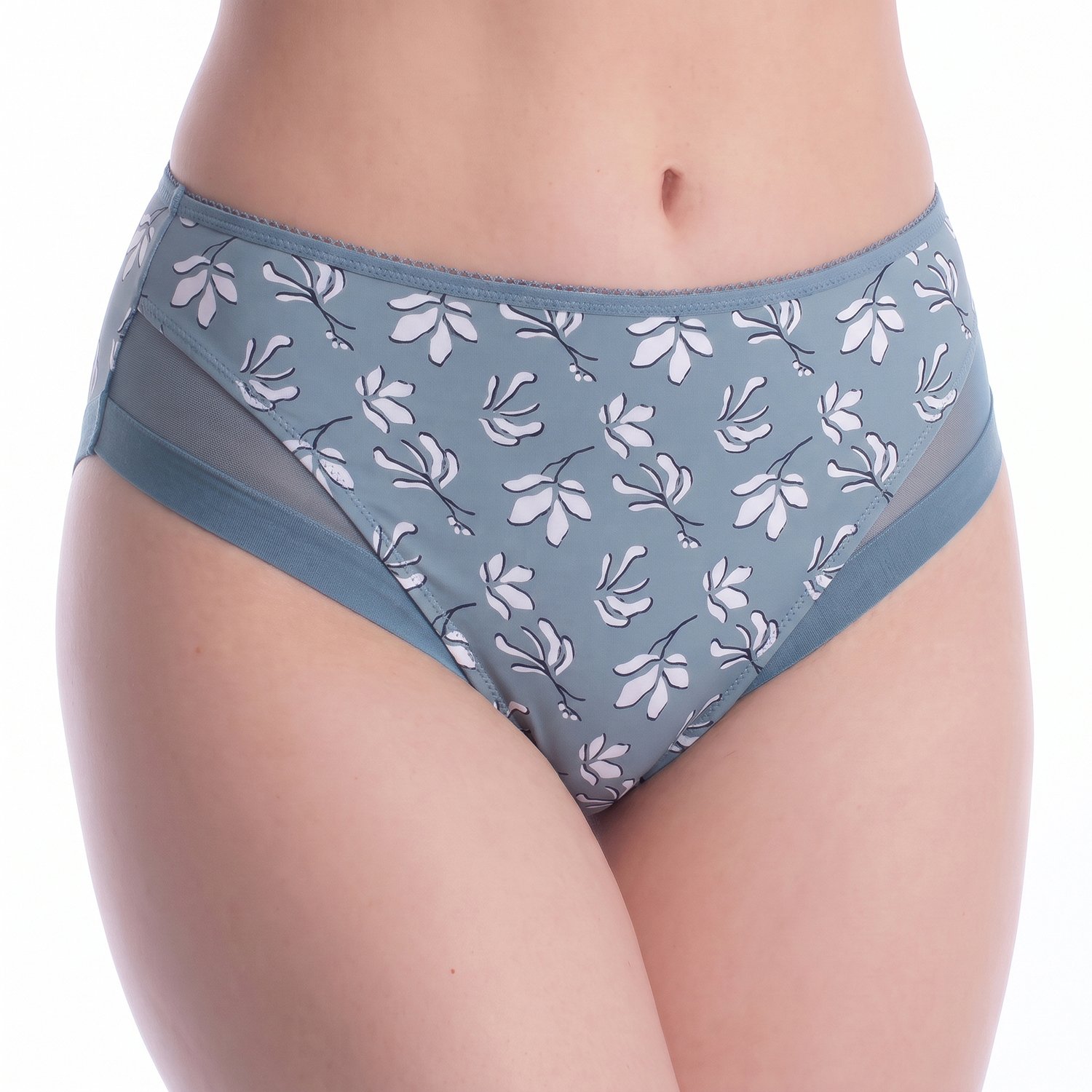 Ruimvallende damesonderbroek met tule D0A63