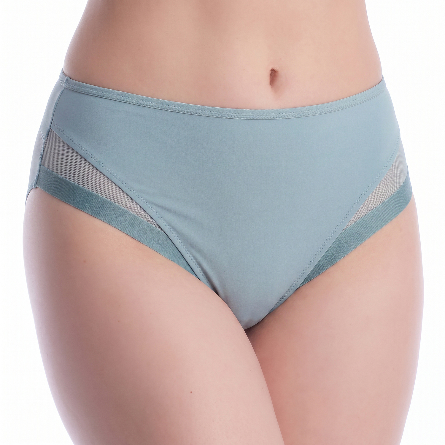 Ruimvallende damesonderbroek met tule D0A63