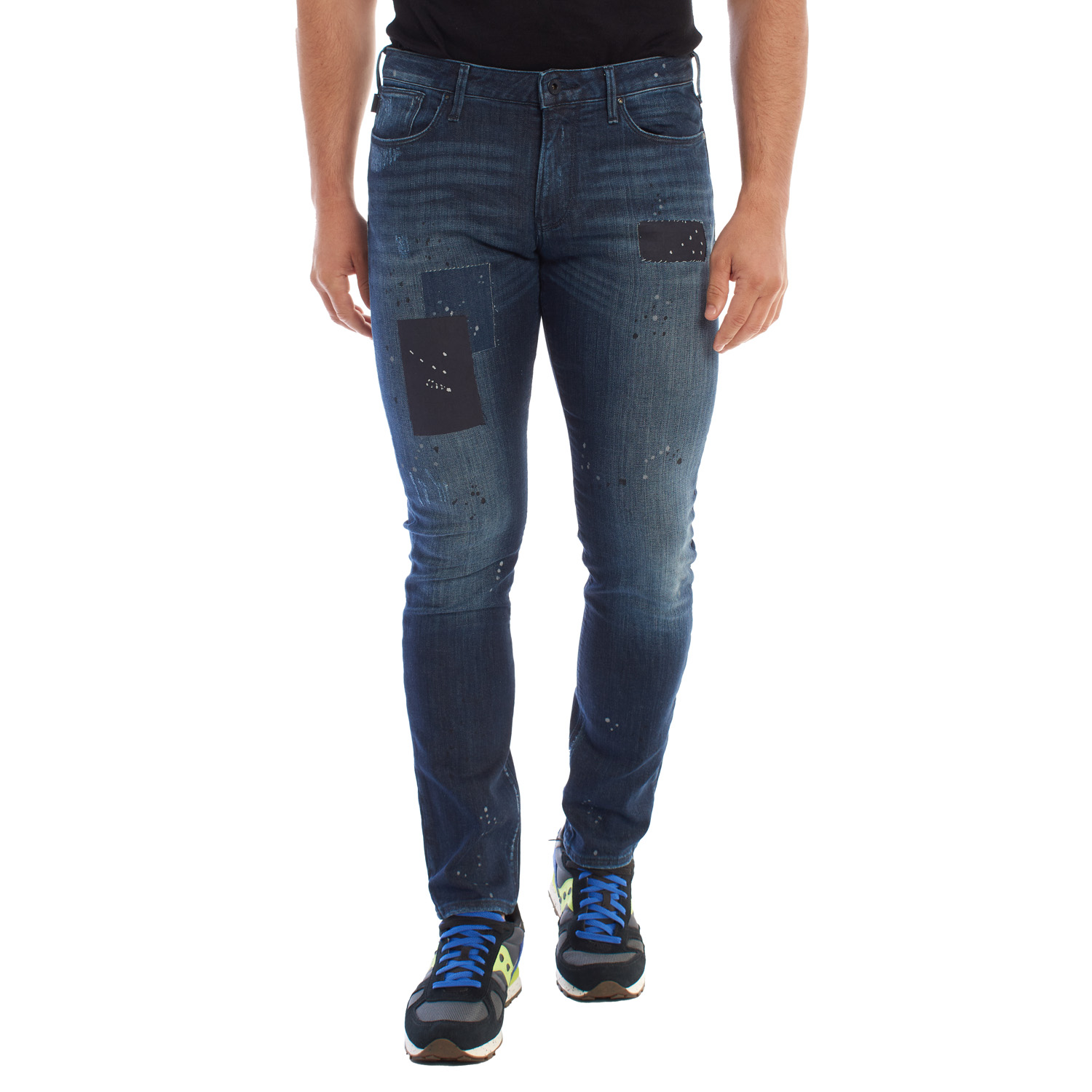 Slim Fit Stretch Broek voor Heren 3Z1J06