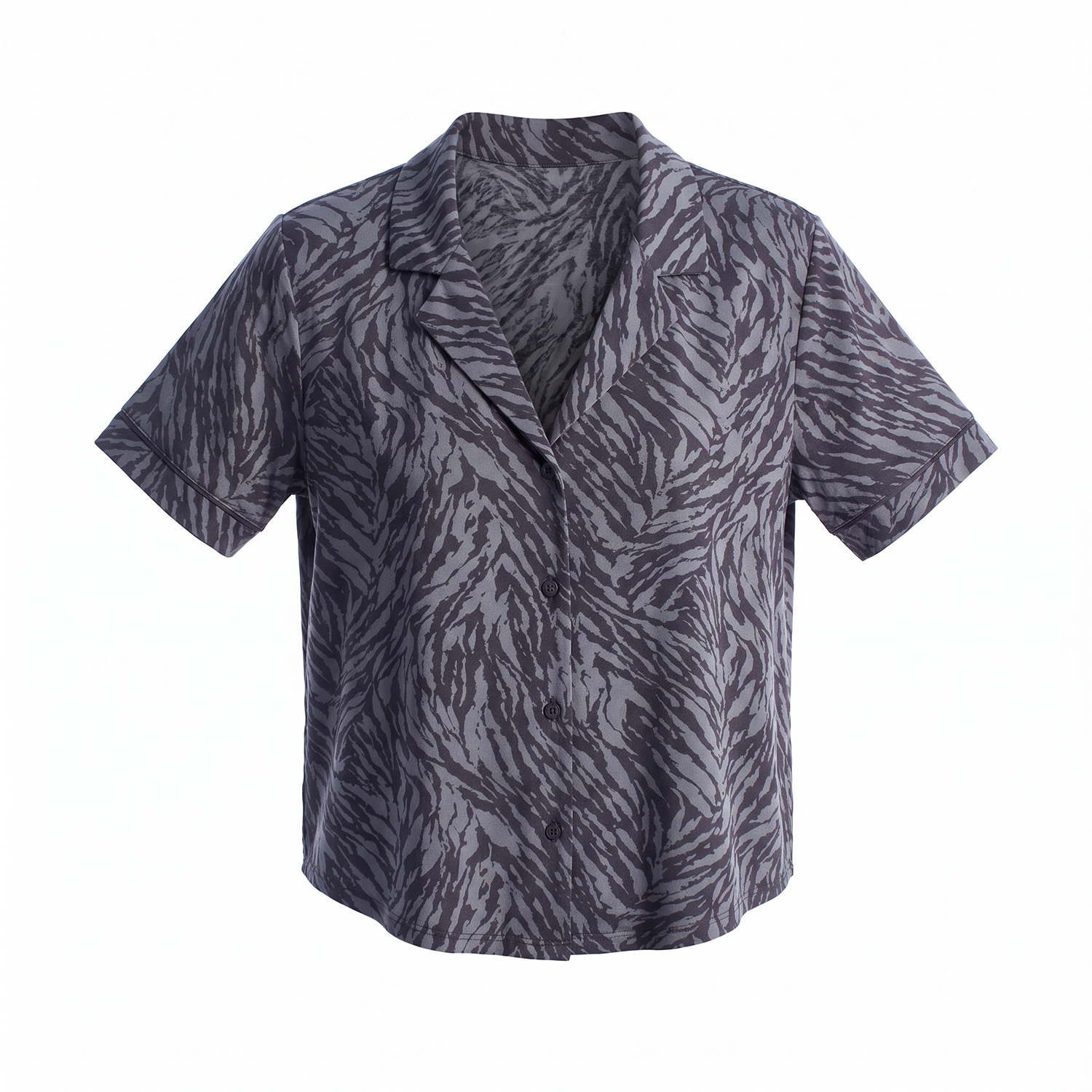 Damespyjamashirt met korte mouwen 709290