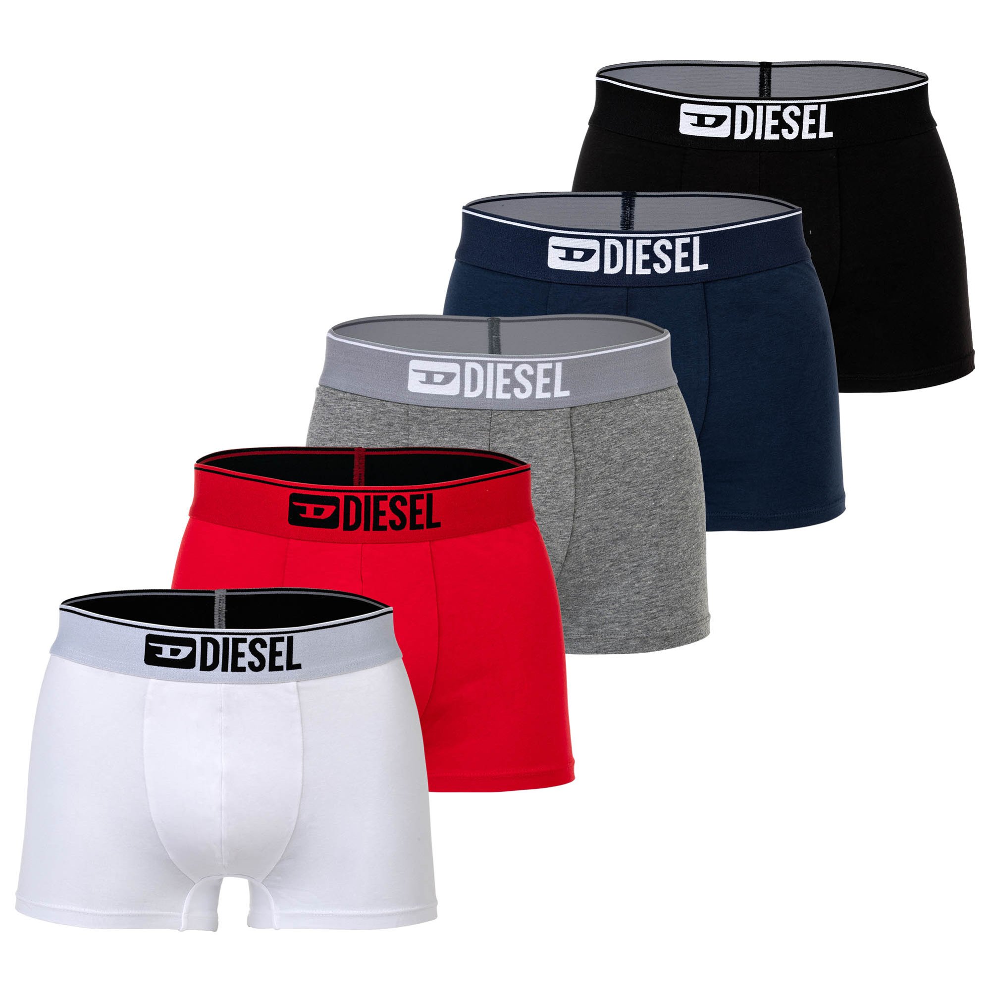 Diesel Mannelijk Rood Umbx-Damienfivepack Boxershorts