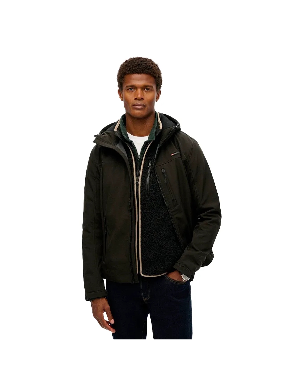Thumbnail - Superdry Herren Softshell Trekkerjacke