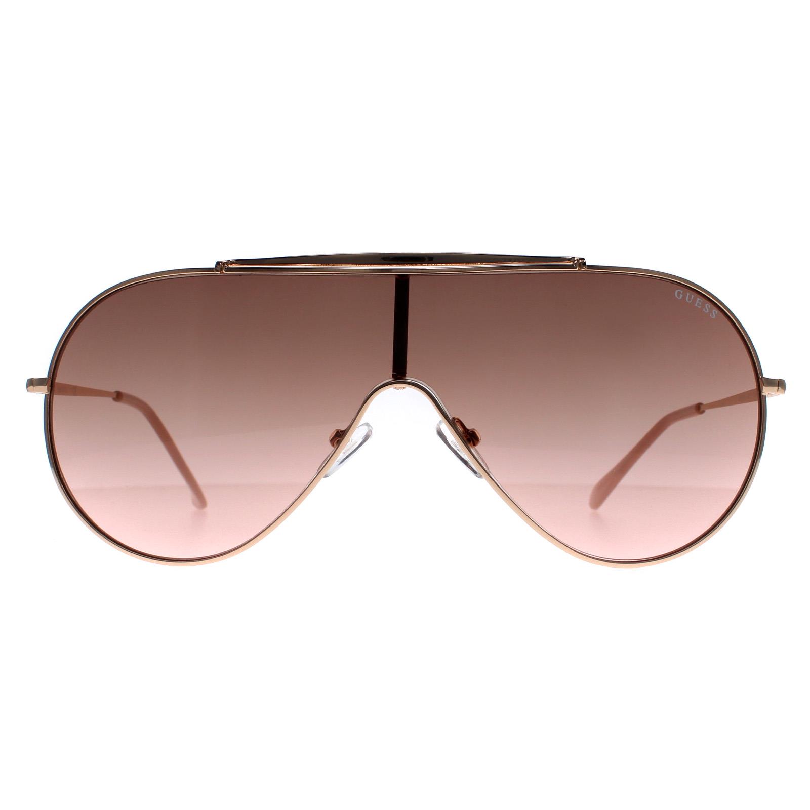Thumbnail - Guess Sonnenbrille GF0370 32T Rose Gold Braun Gradient