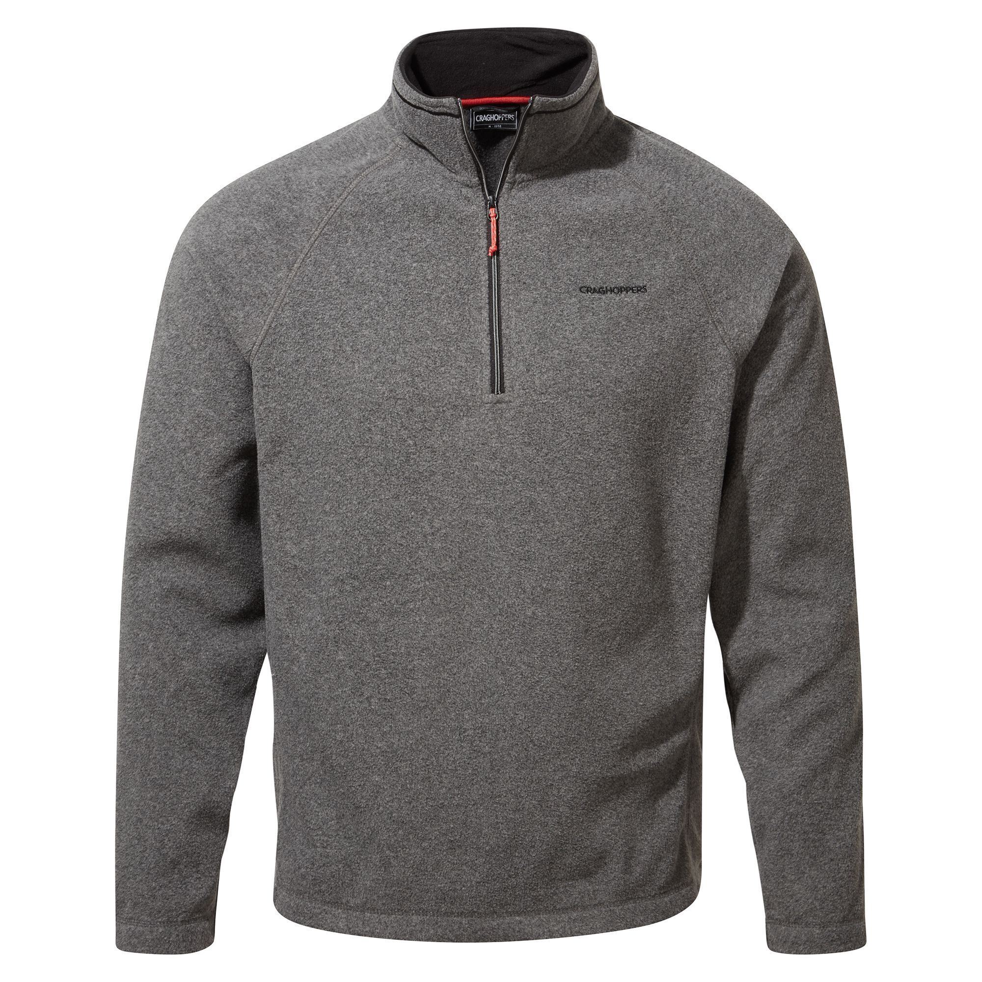 Craghoppers Mens Corey VI Half Zip Fleece Top (Black Pepper Marl) tröjor herr – bild 2