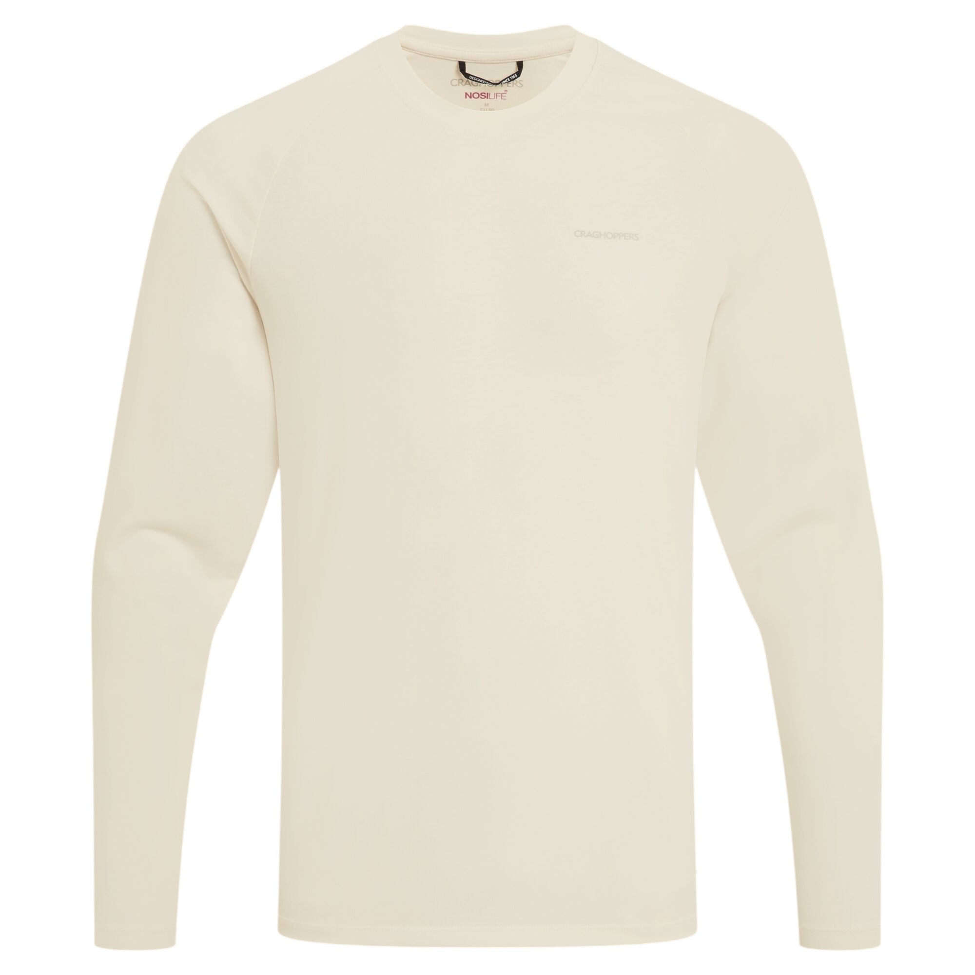 Craghoppers Herr Nour Nosilife Långärmad T-Shirt (Sail White) – bild 2