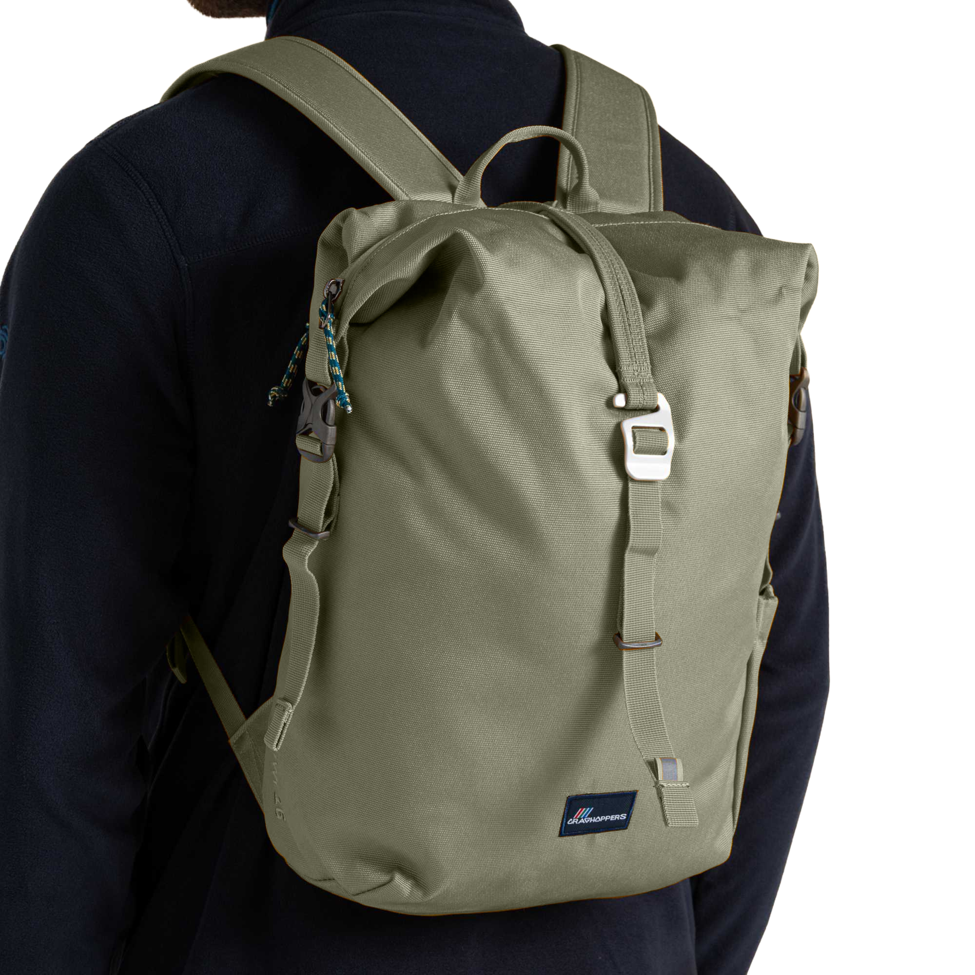 Craghoppers Classic Kiwi II Rulltop 16L Ryggsäck (Grön) ryggsäckar herr – bild 2