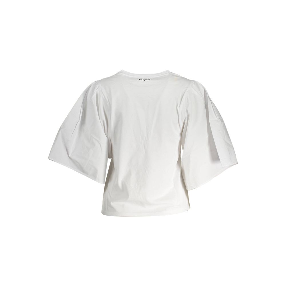 Desigual Marisal Blus Boxy Topp Kortärmad dam – bild 2