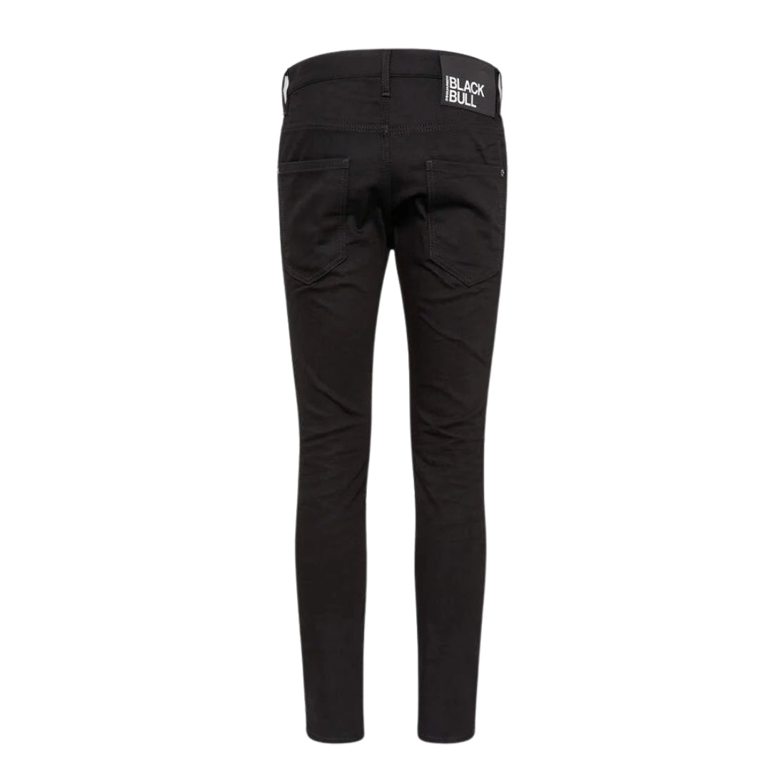 Dsquared2 Bull Badge Svarta Jeansbyxor herr – bild 2