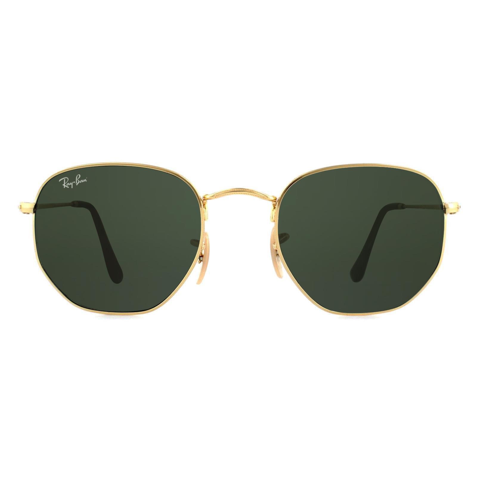 Ray-Ban 0Rb3548n Octagonal Sunglasses Gold - Image 7