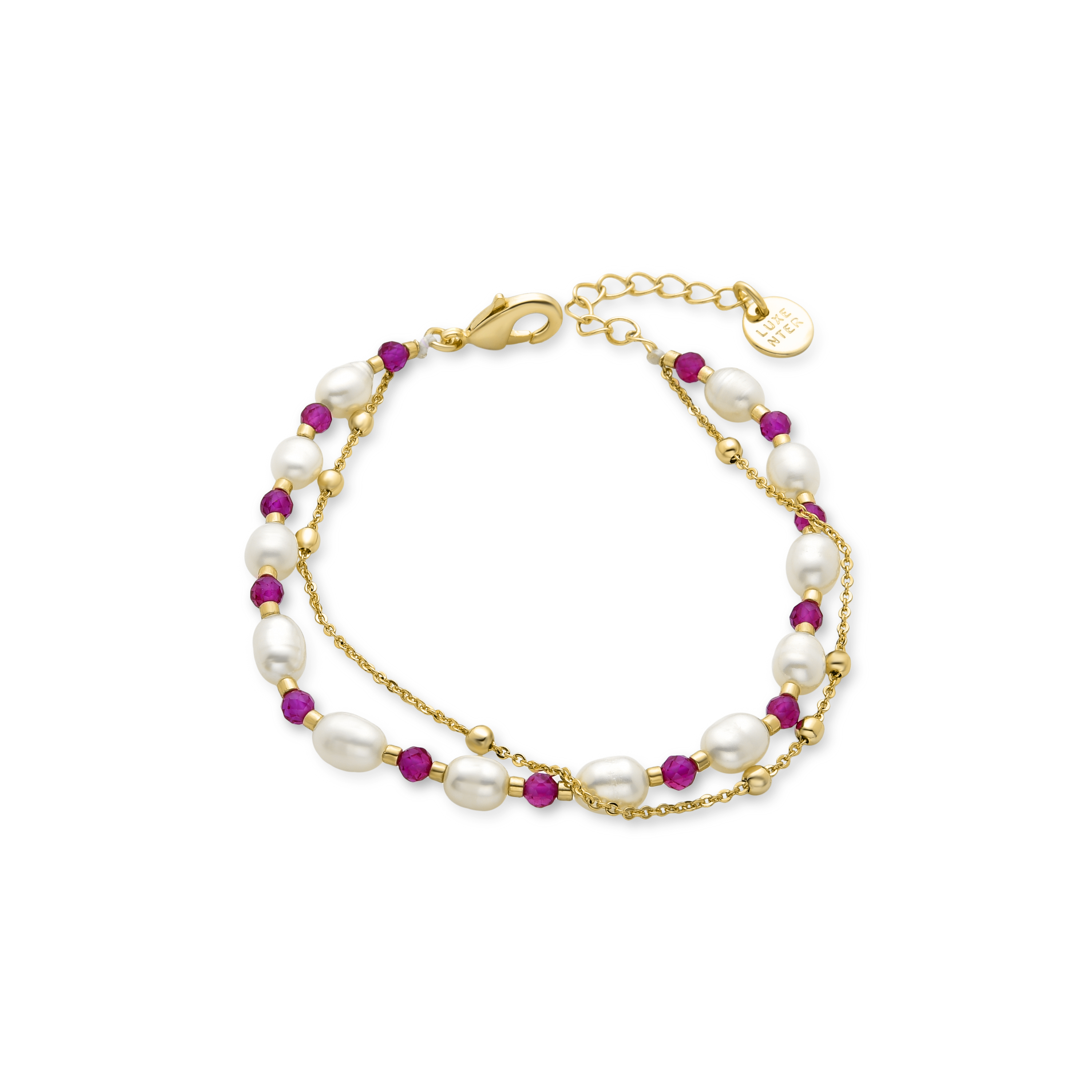 Luxenter Zawind armband 18k goud afgewerkt