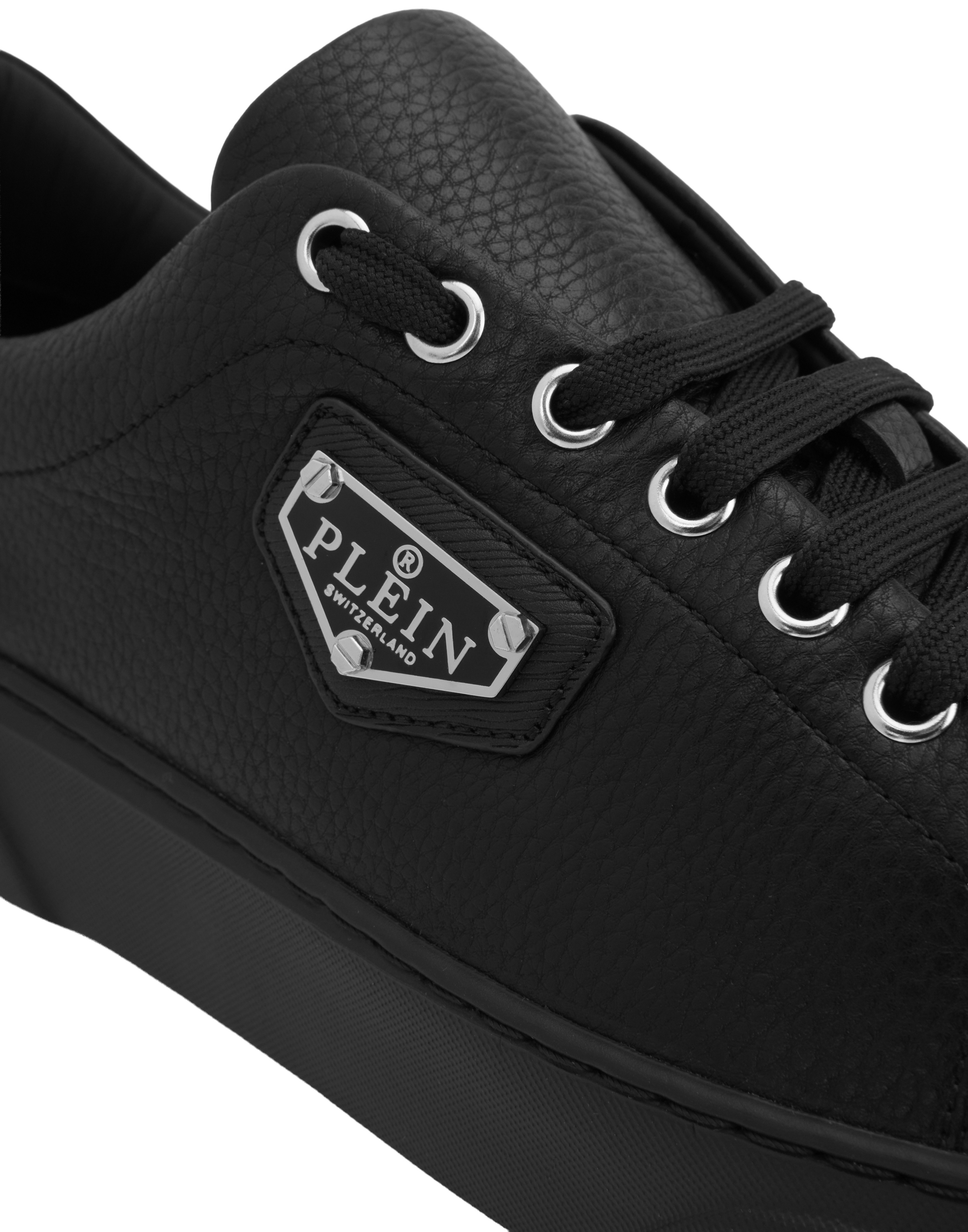 Philipp Plein Läder Lo-Top Sneakers Iconic Plein herr – bild 2