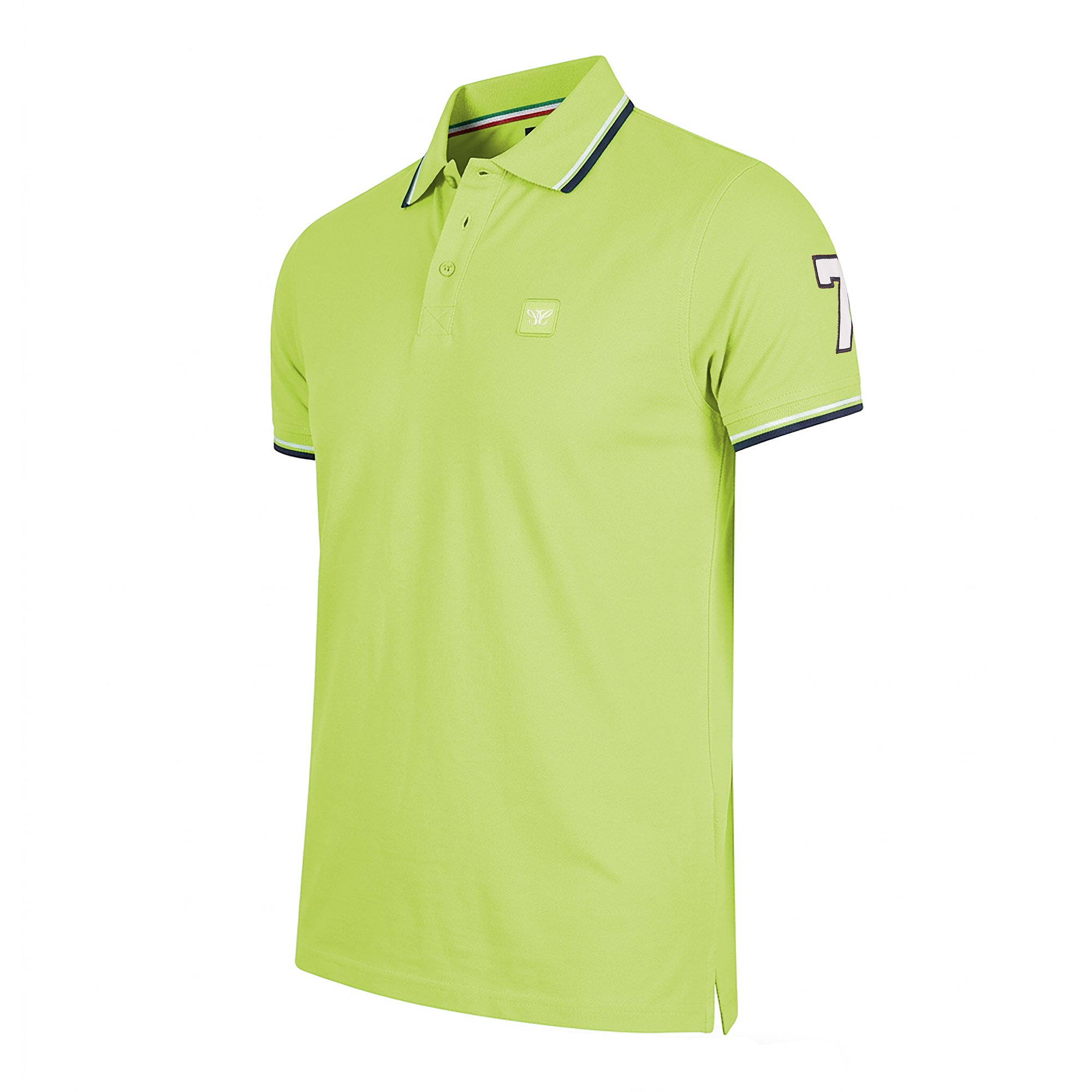 Cappuccino Italia Polo SS Polo Applique Pique pikéer herr – bild 2