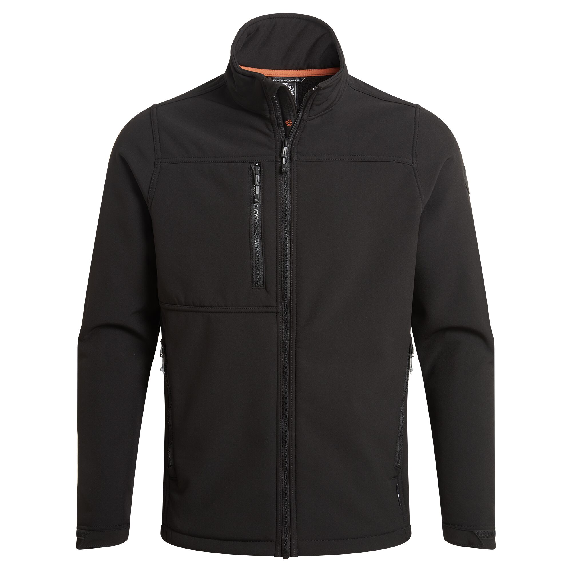 Craghoppers Whitby Soft Shell-jacka för herrar (Svart) – bild 2