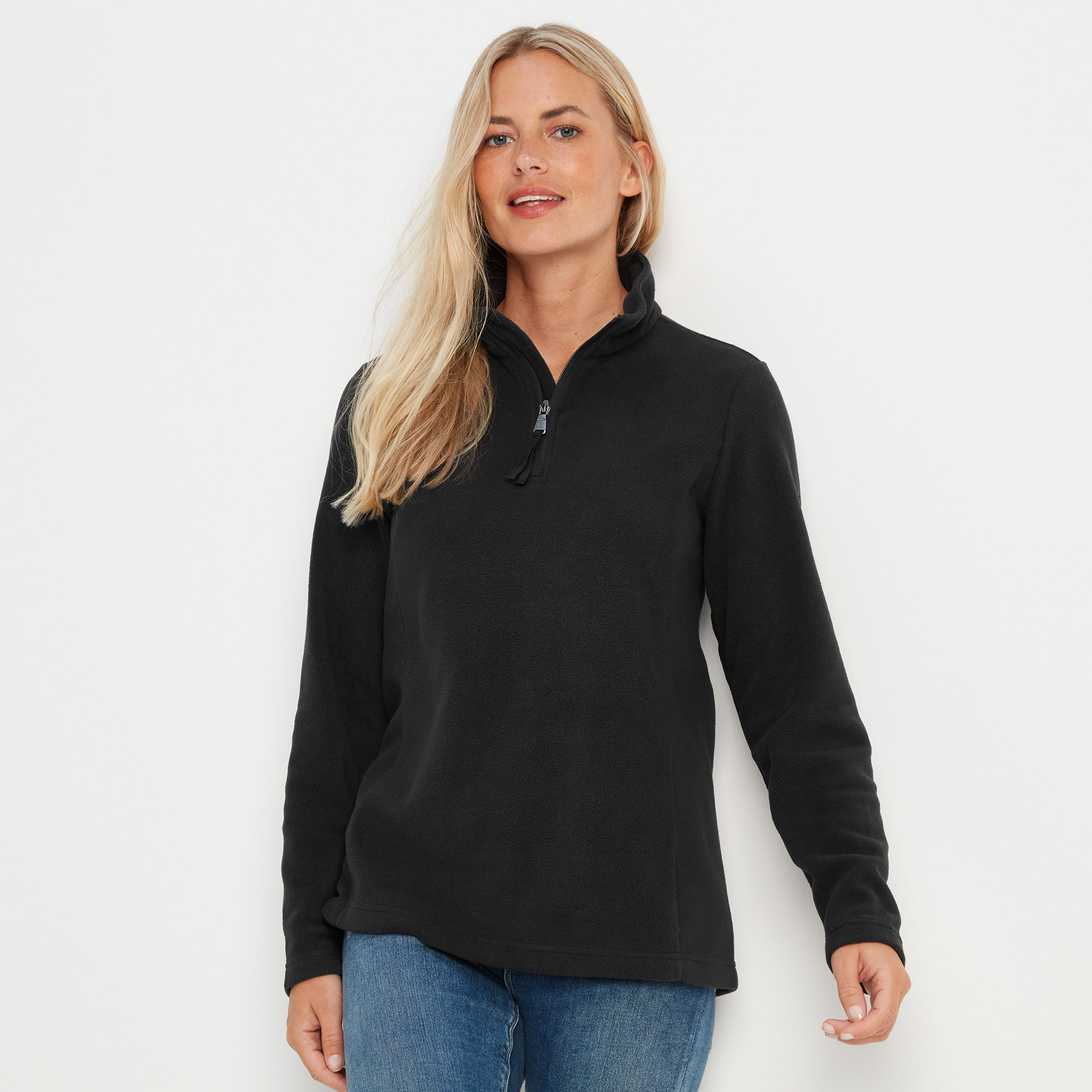 Tog24 Women's Black Revive Quarter Zip Fleece - Image 4