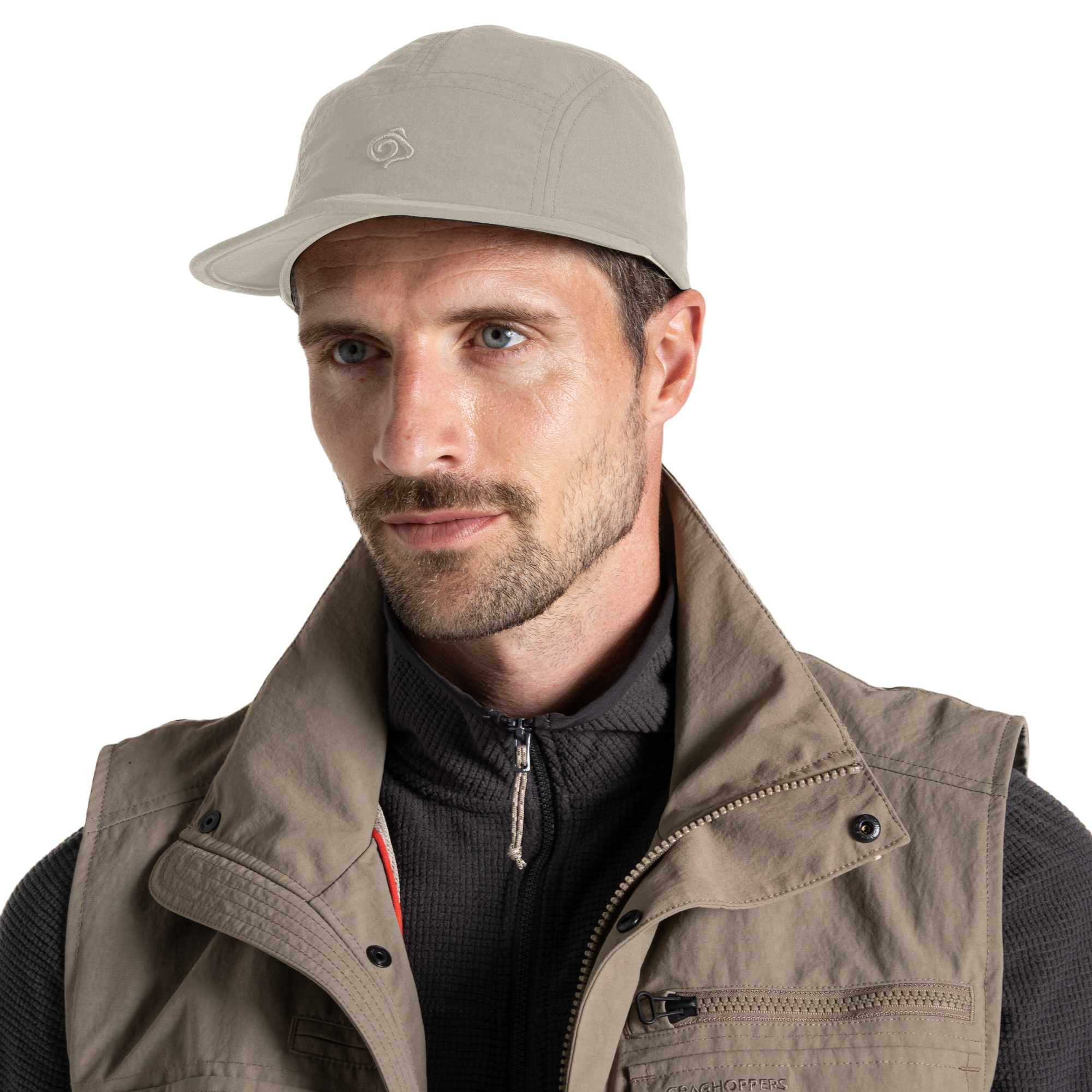 Craghoppers Nosilife II Packable Cap (Pebble)
