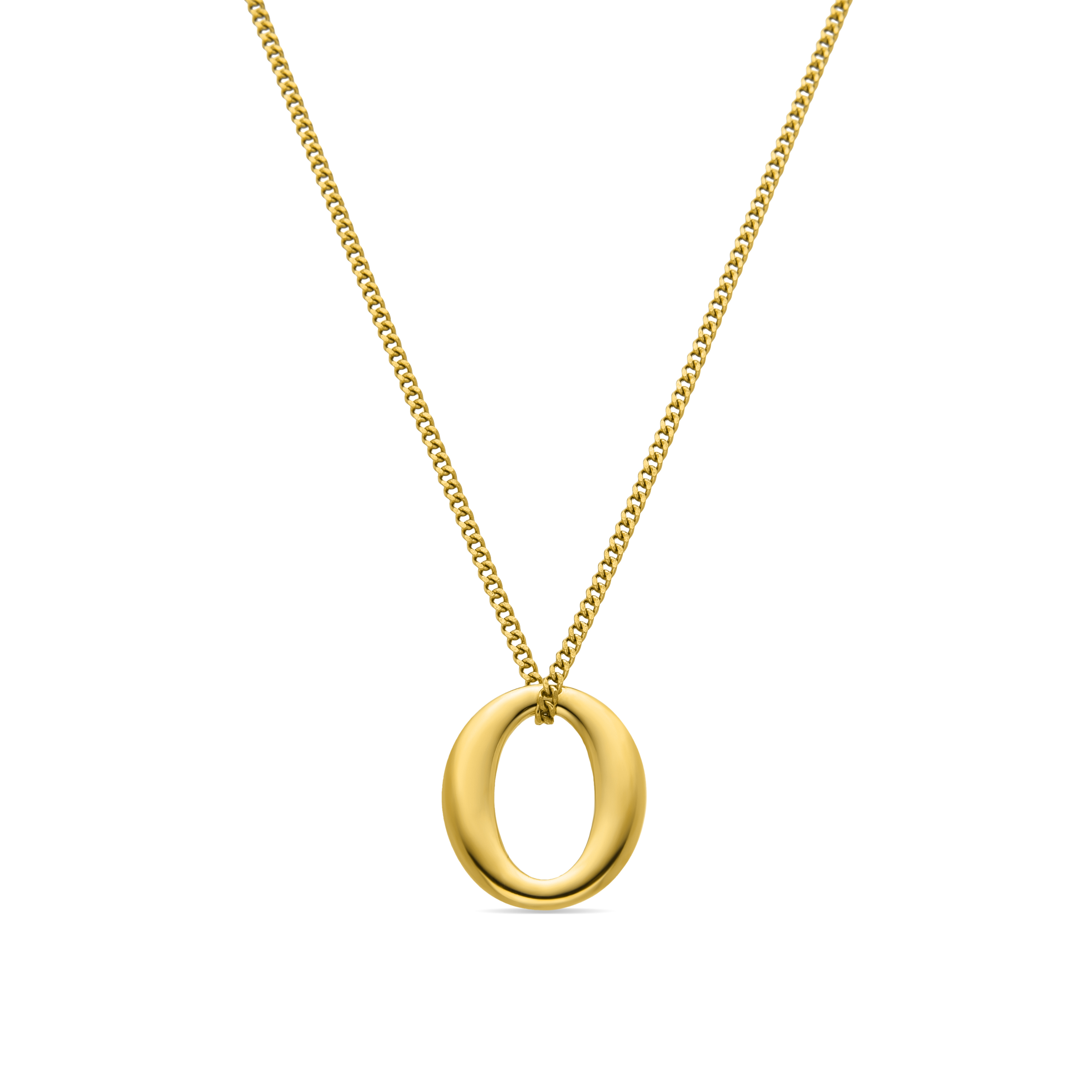 Ausa 18k gulguldfärgat halsband