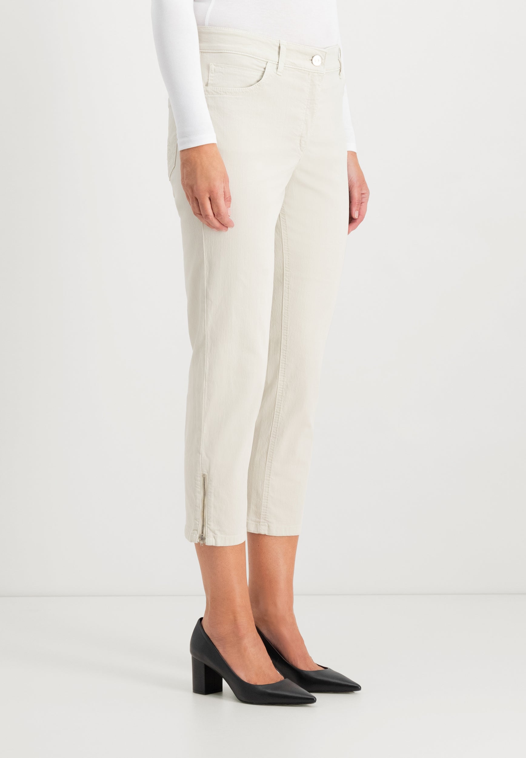 Zrs Kora Buntfarbige Denim-Ankle-Jeans | Kitt