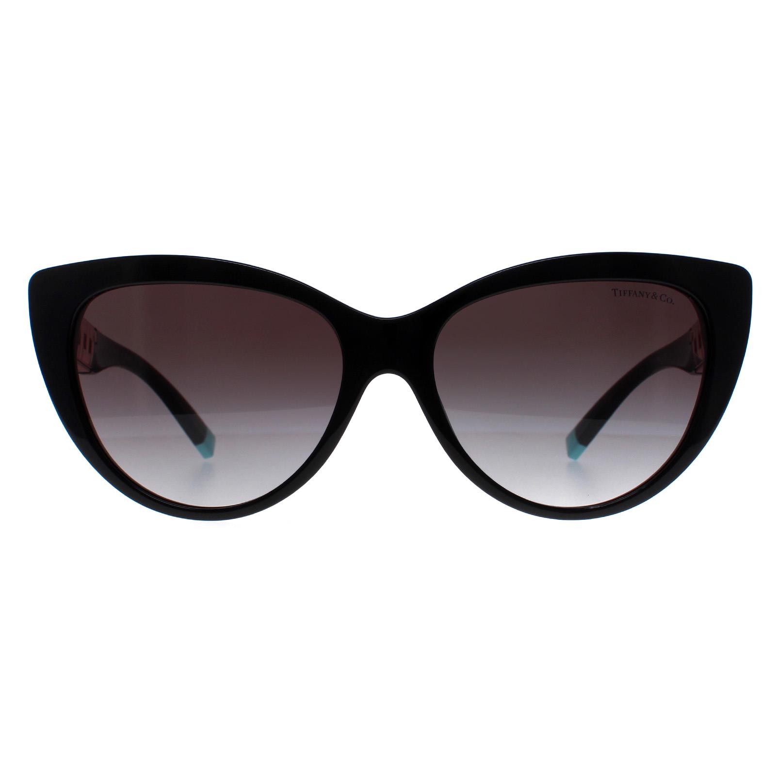 Thumbnail - Tiffany Cat Eye Womens Schwarz Grau Gradient TF4196