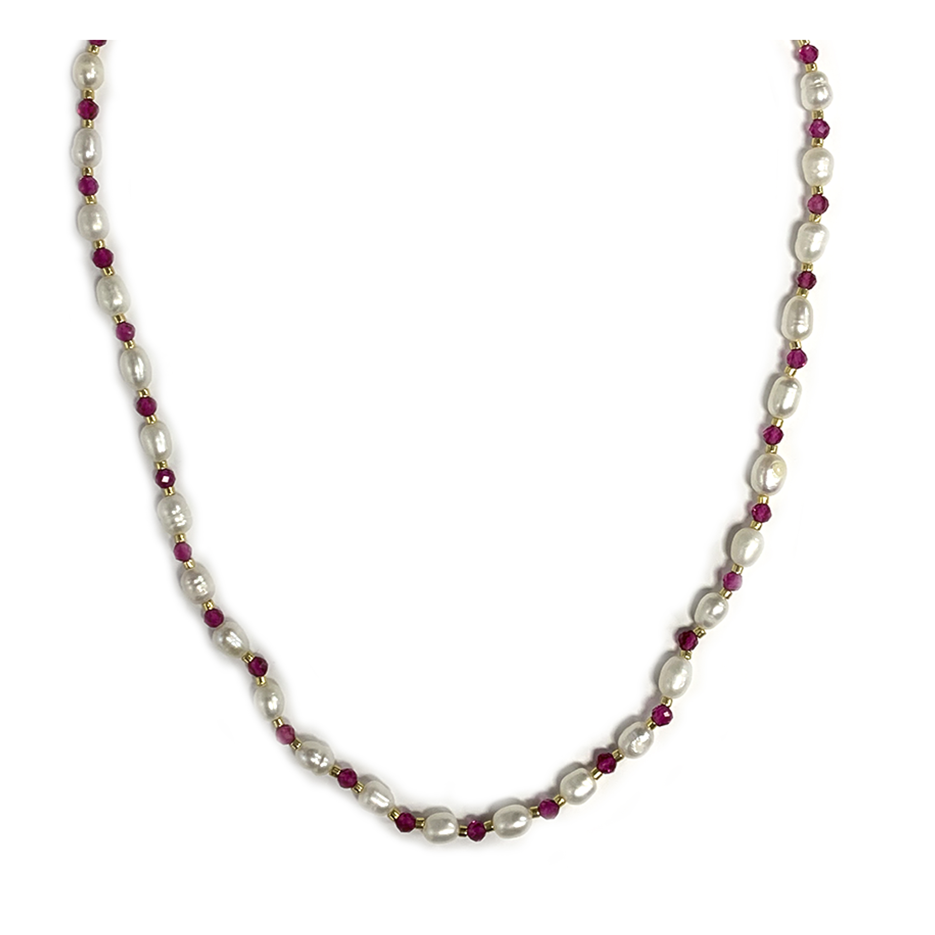 Luxenter Zawind halsband 18k guldfinish