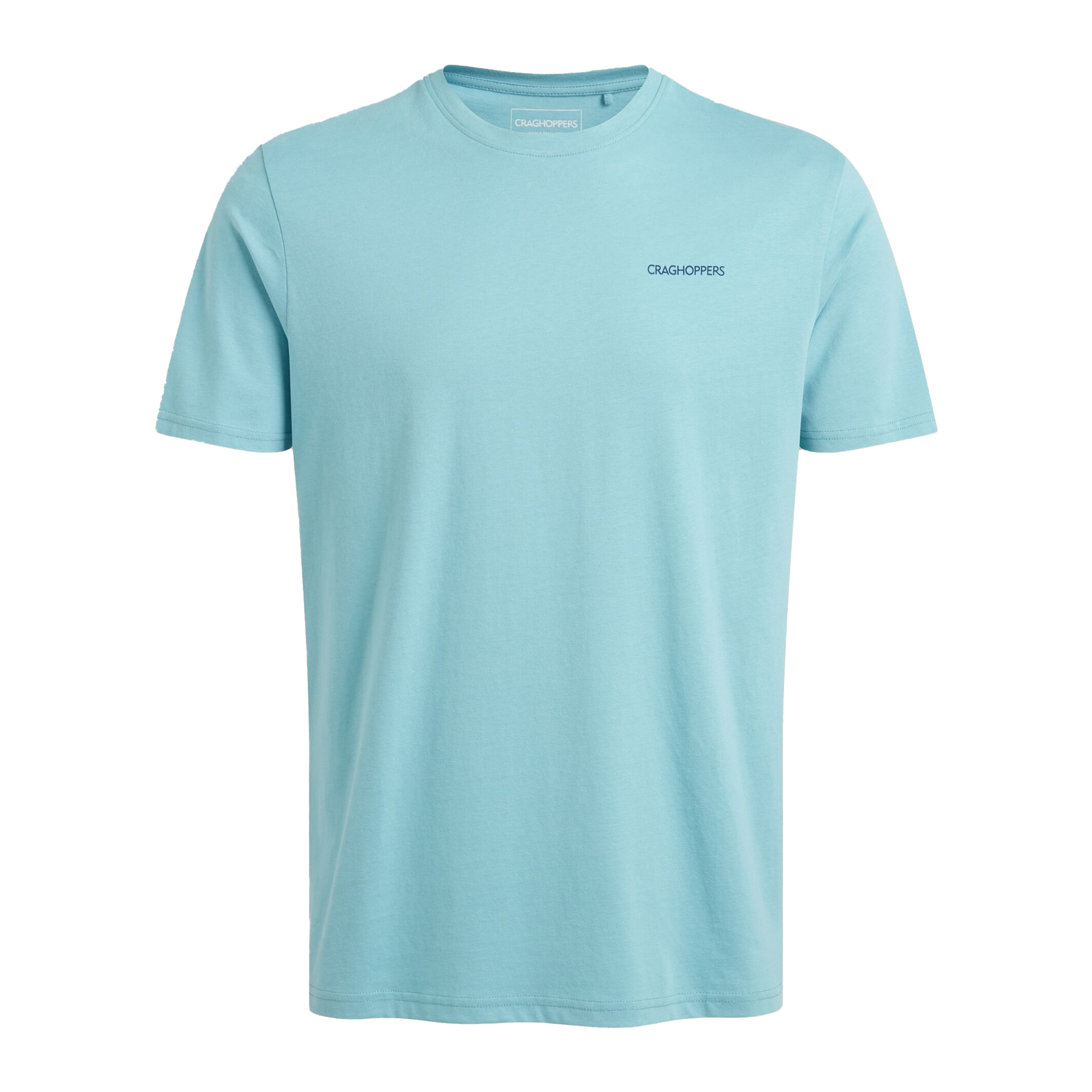 Craghoppers Herr Lucent II Valley Ryggtryck Kortärmad T-shirt (Saltpool) – bild 2