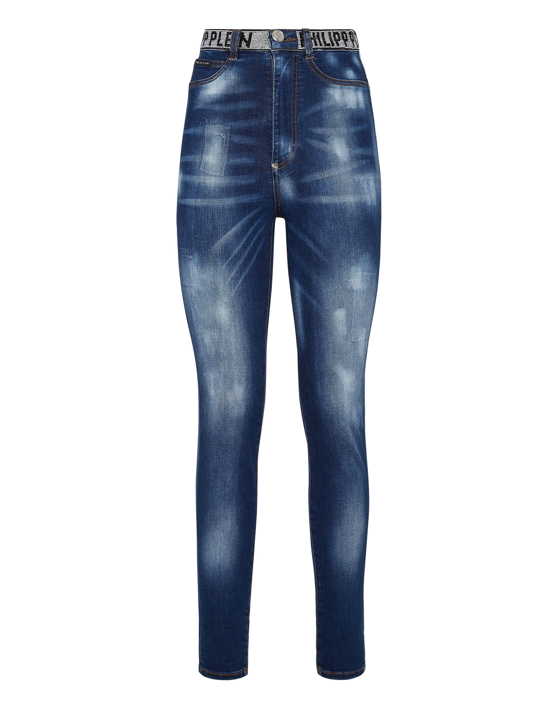 Superhög midja jeggings