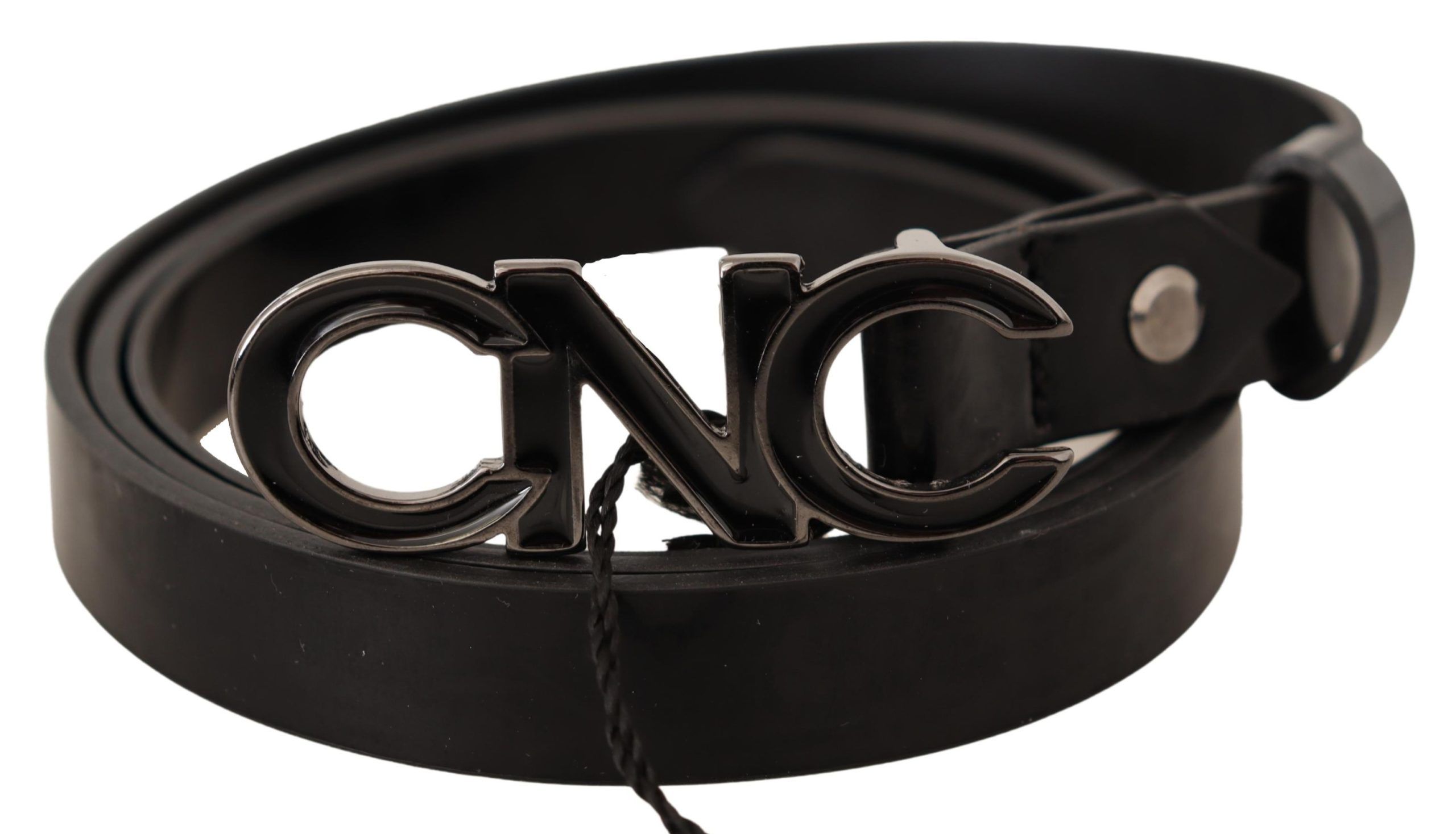 CNC-logo läderbälte