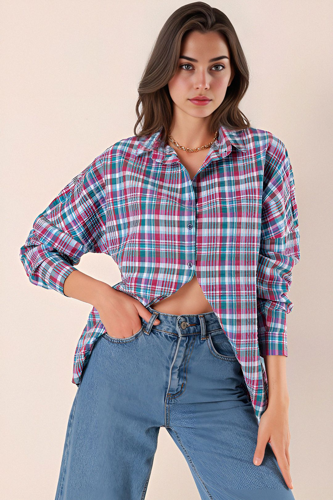 Oversized Poplin 2-Pack Shirt