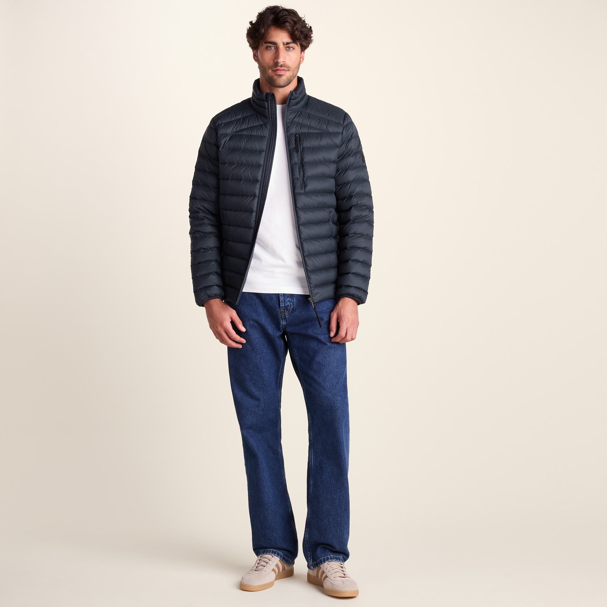 TOG24 North RDS Mens Jacket Dark Indigo - Indigo Blue Polyamide - Size Large