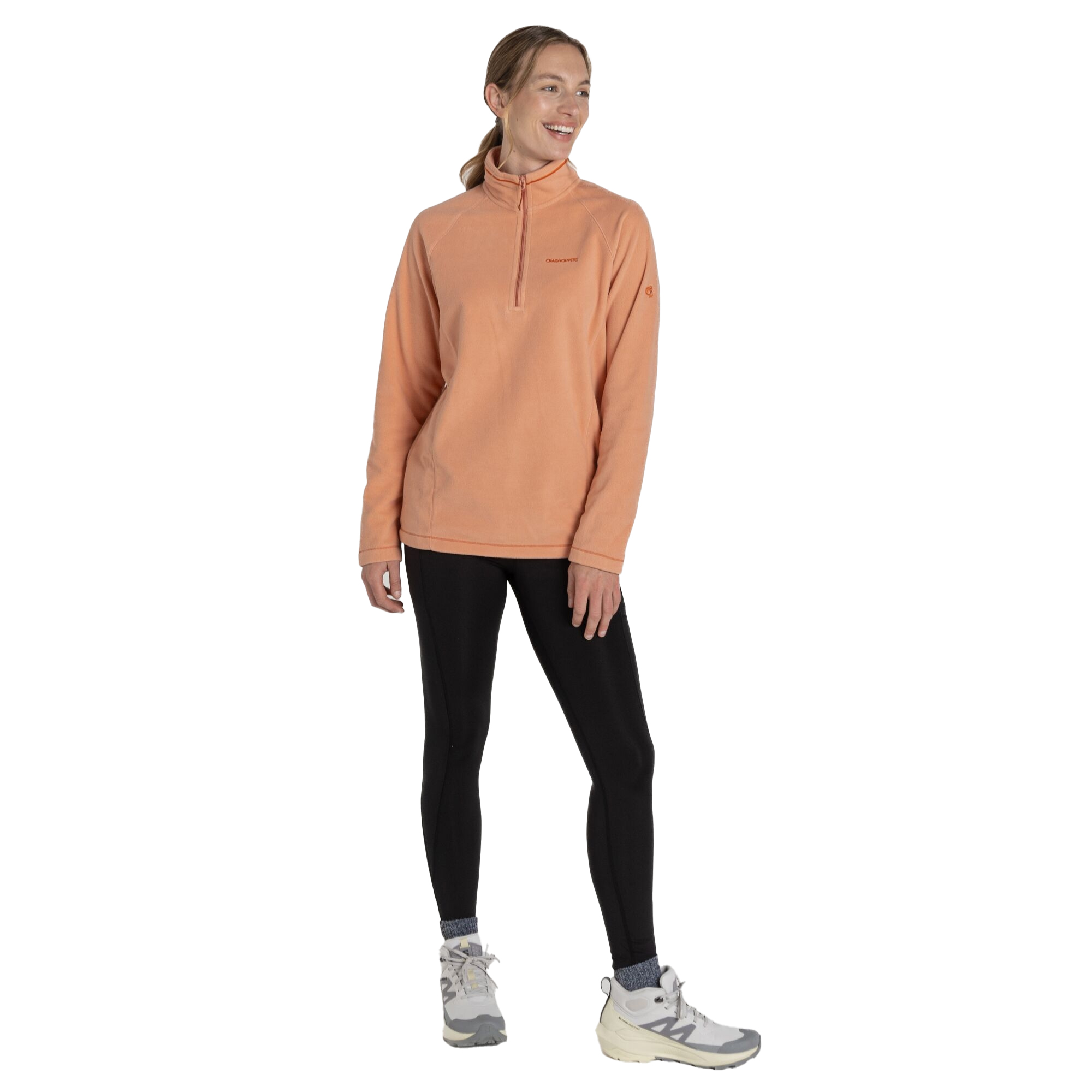 Craghoppers Dames/Dames Miska VI Half Zip Fleece (Klei)