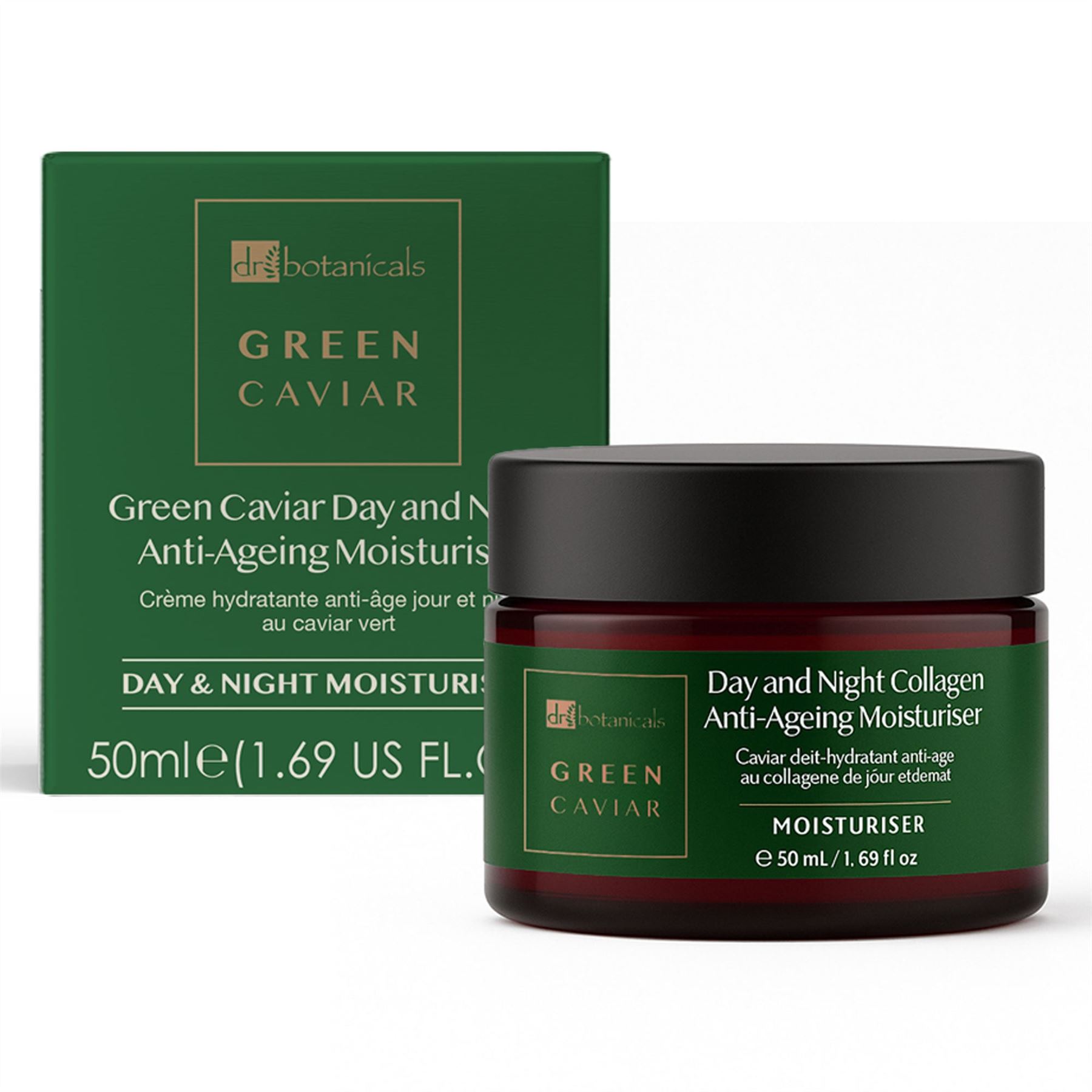 Dr. Botanicals Girls White Green Caviar Day & Night Anti-Ageing Moisturiser In 50Ml Kids - Image 4