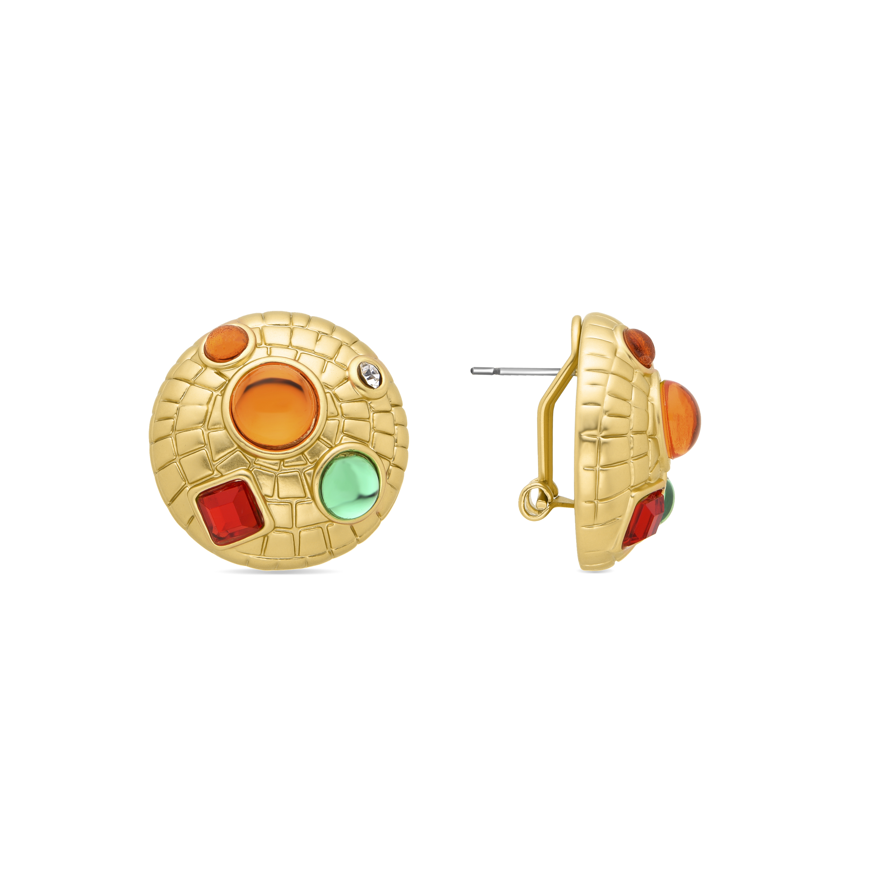 Luxenter-Ohrringe aus 18k Gelbgold - Shurax