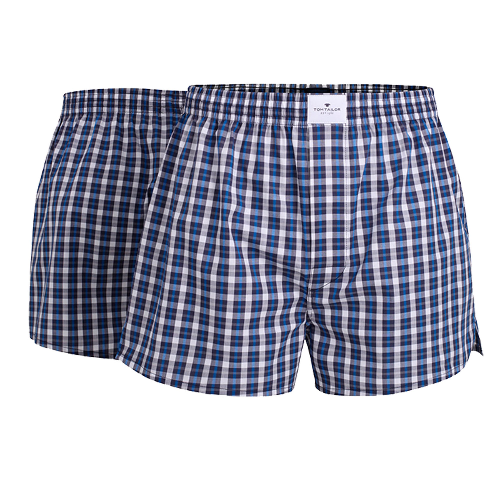 Thumbnail - Tom Tailor Web-Shorts 2Er Pack Westside C Web-Boxershorts