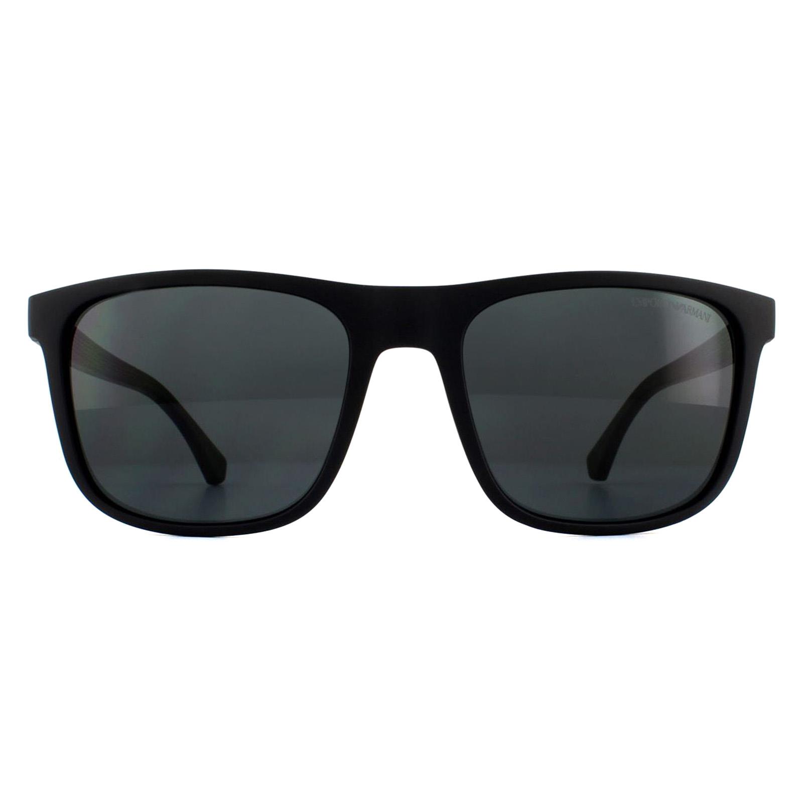 Emporio Armani Authentic Glasses With Top-Notch Service - Unisex - Sunglasses - Black - 56 Mm - Accessories - Image 5