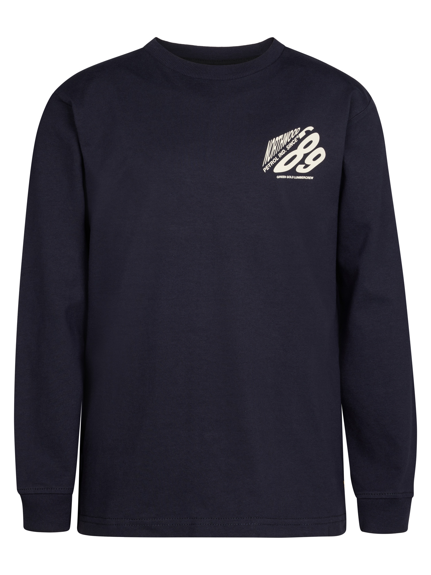 Petrol Industries - Jongens Grafisch T-shirt Mammoth - Blauw