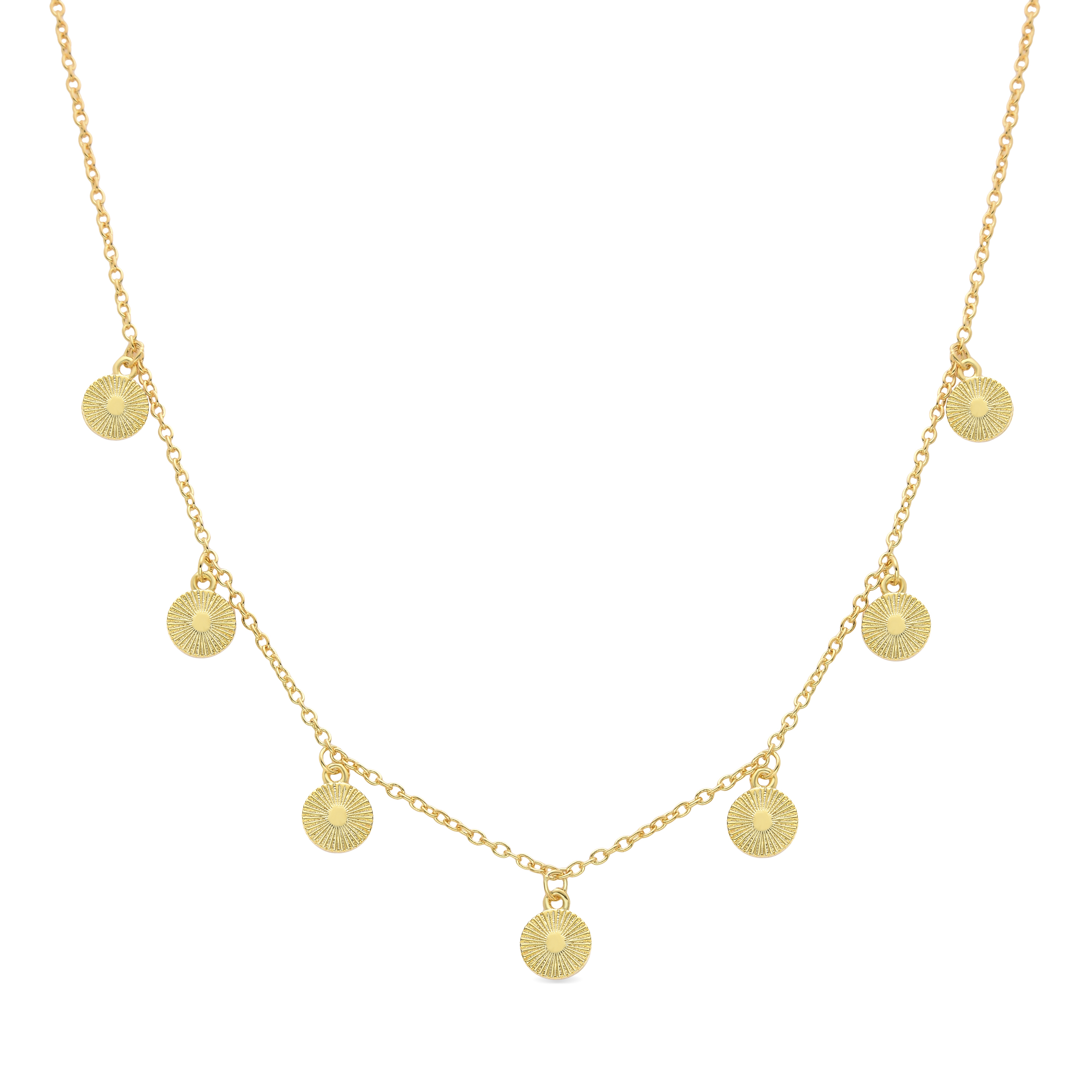 Balark-halsband, 18 k guldfinish