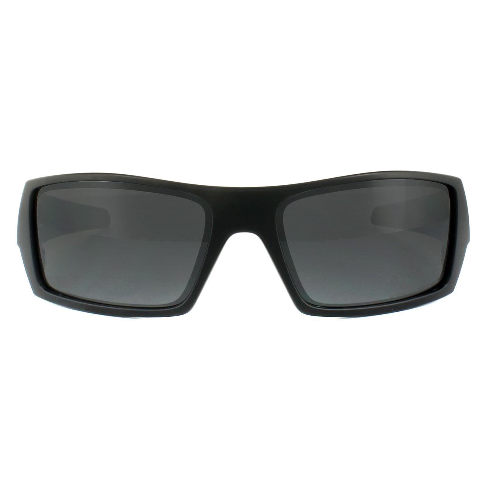 Thumbnail - Oakley Wrap Mens Matt Schwarz Schwarz Iridium polarisierte Sonnenbrille