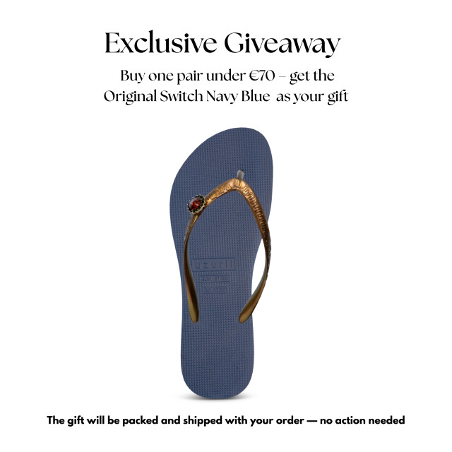 Uzurii Raffia Switch Flip Flop sandaler dam – bild 2