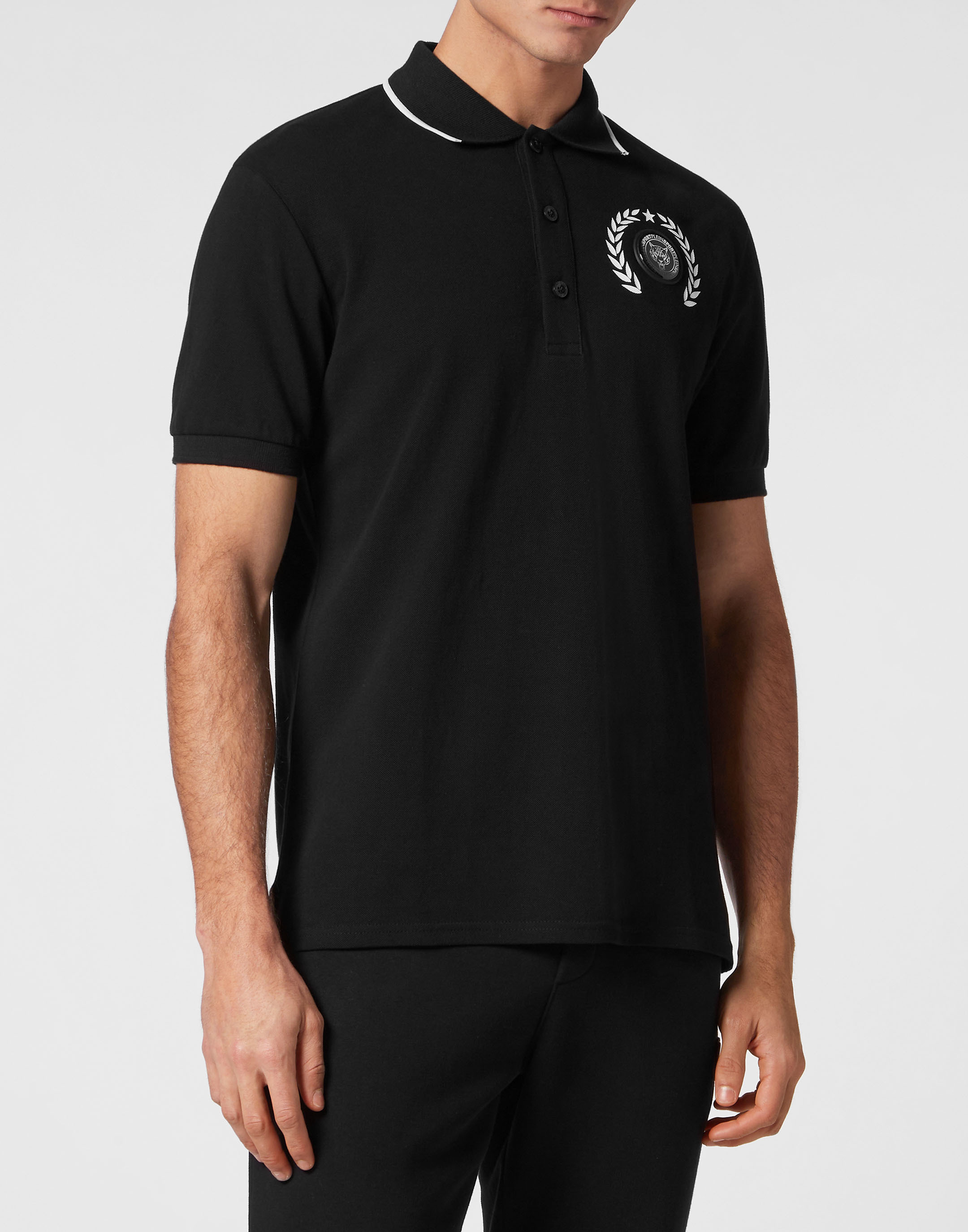 Plein Sport Polotröja Carbon Tiger herr – bild 2
