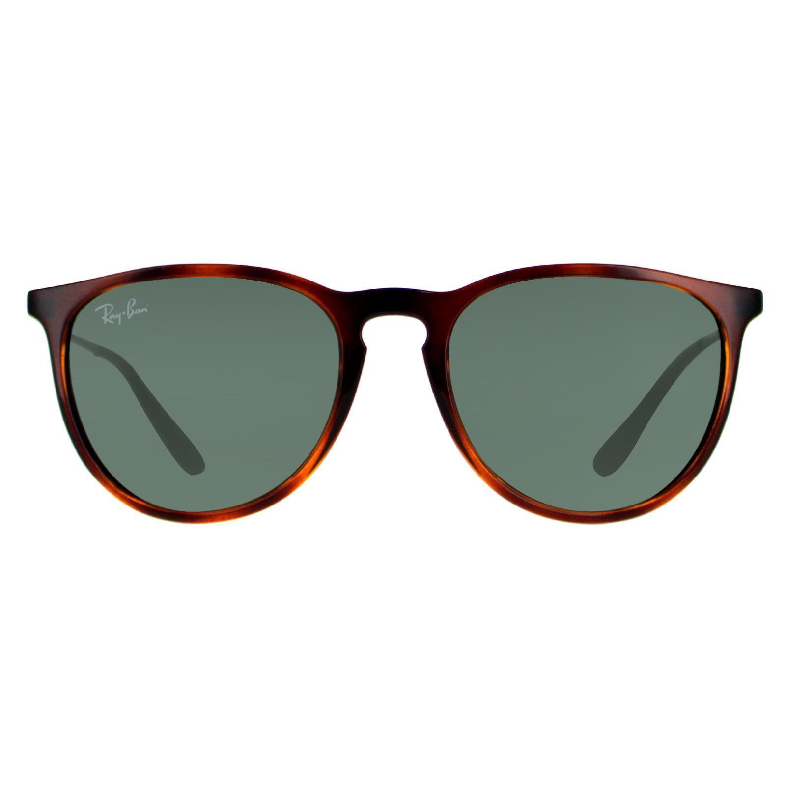 Ray - Ban G15 Woman Rb4171 Erika 710/71 Sunglasses Injected Turtle Pantos Normal - Image 18
