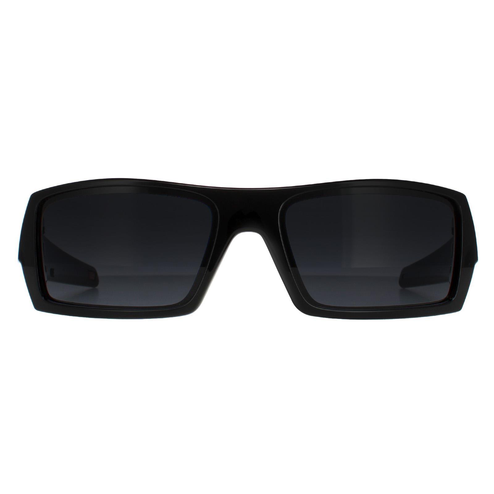 Thumbnail - Oakley Wrap Herren Polierte Schwarz-Grau Sonnenbrille
