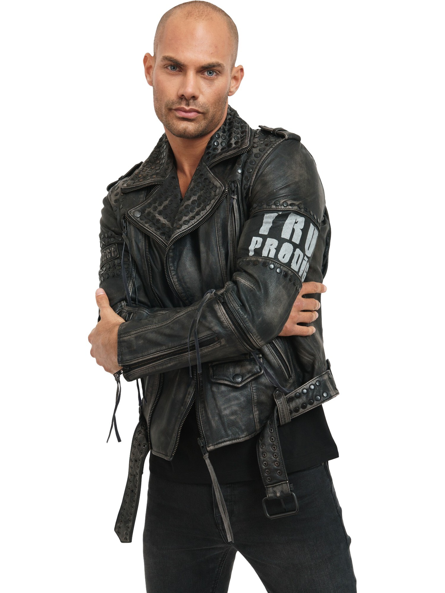 True Prodigy Lederjacke Dwayne S