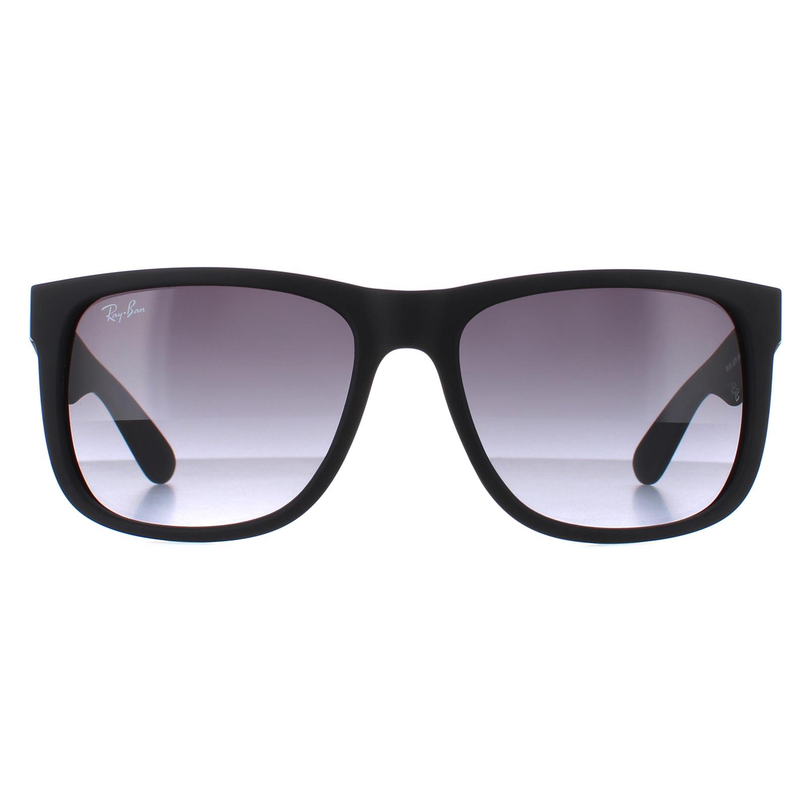 Ray-Ban , Sunglasses, Male, Black, 55 Mm, Justin Sunglasses - Image 8