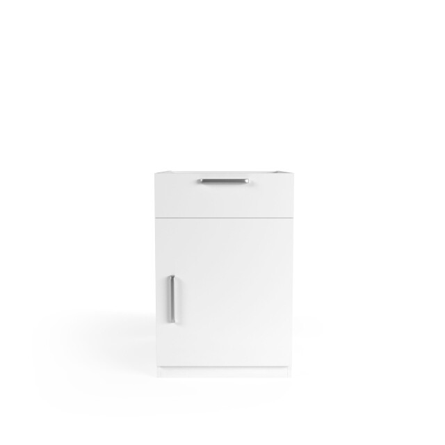 Wasophoogte® Keukenkast - Onderkast keuken - Module N4 - 700(D)*600(B)*910(H) mm - Wit